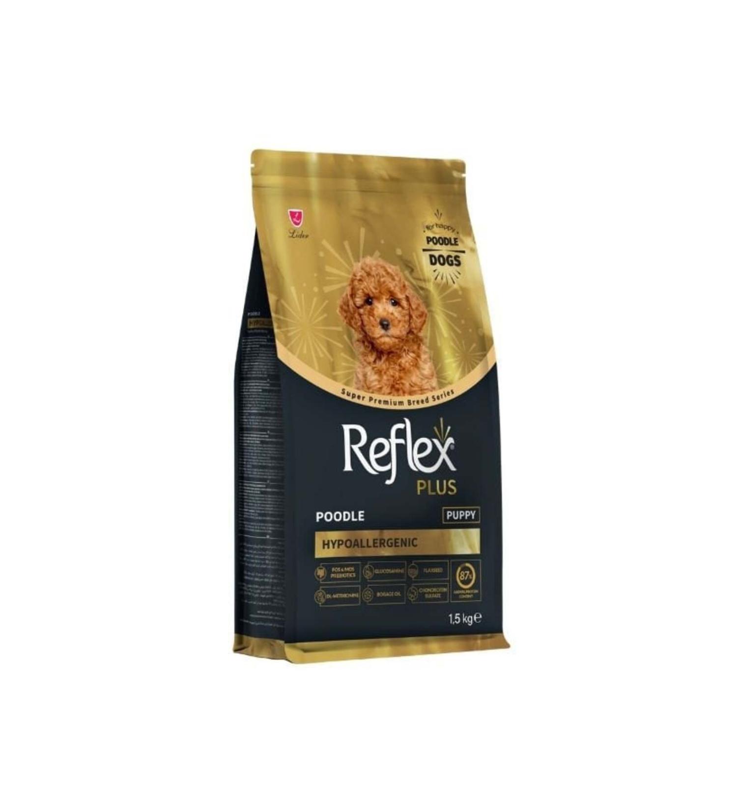 Reflex Plus Poodle Hypoallergenic Chicken Puppy Food 1.5 Kg