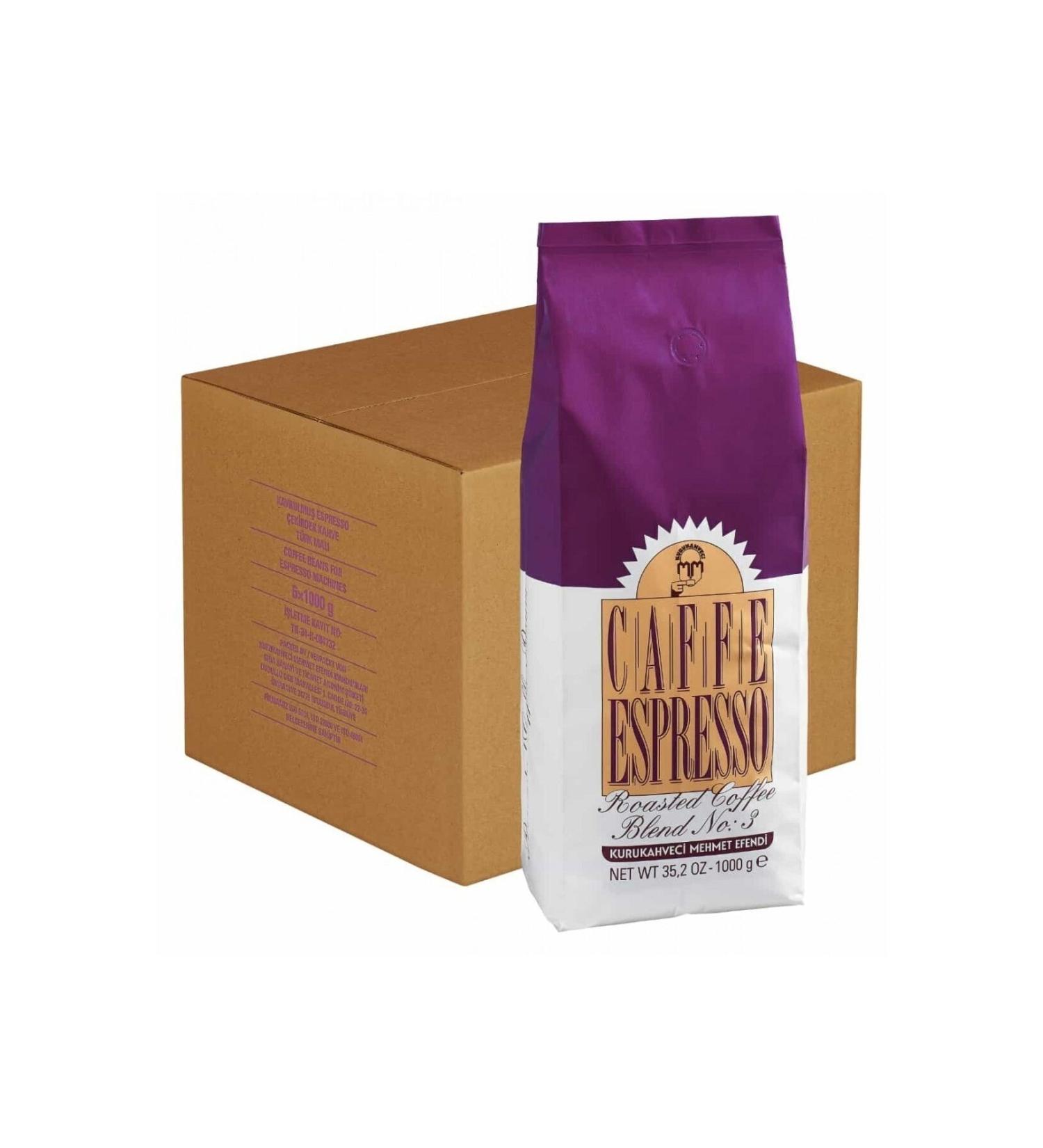 Mehmet Efendi Kurukahveci Caffe Espresso Blend No:3 1 Kg