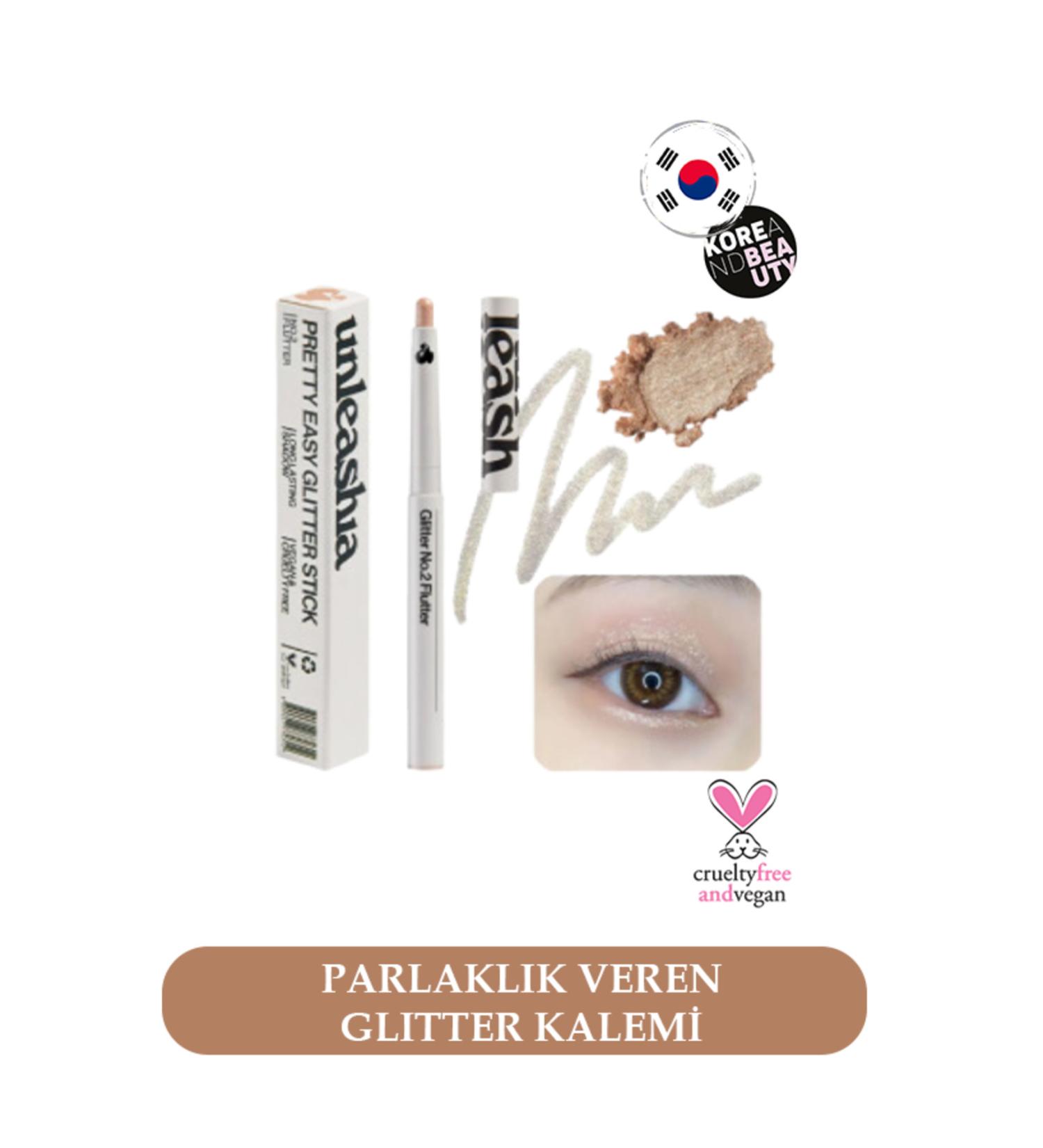 UNLEASHIA - Pretty Easy Glitter Stick N 2:flutter - Vegan Waterproof Glitter Eyeliner - Buy Online on GoSupps.com