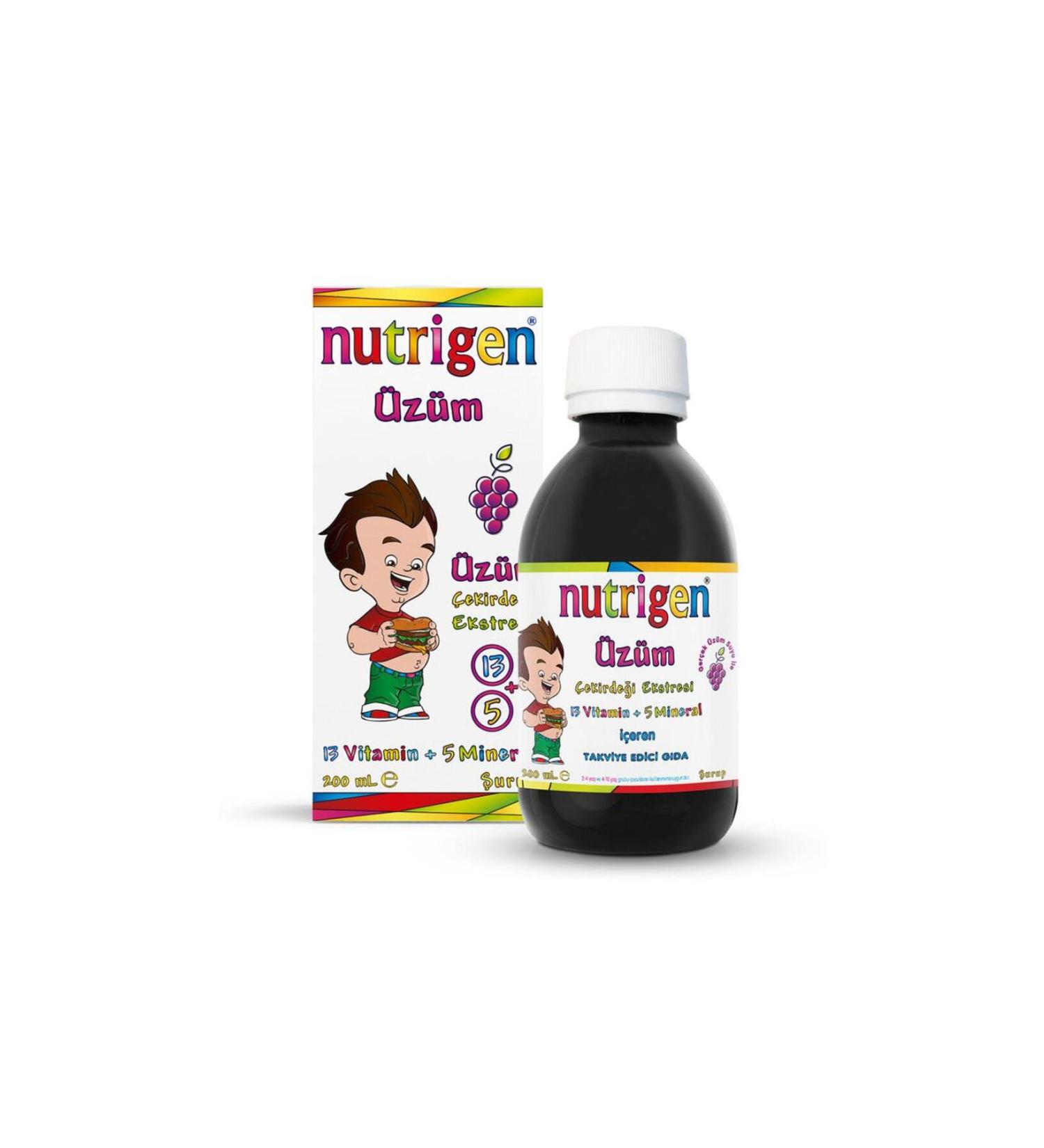Nutrigen Grape Seed Extract 200 ml Syrup
