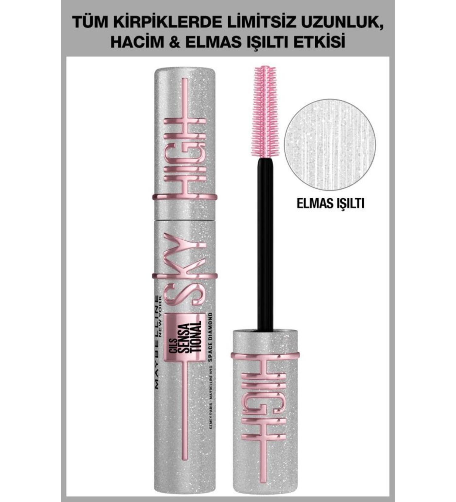 Maybelline New York Lash Sensational Sky High Space Diamond - Diamond Glitter Mascara - Buy Online on GoSupps.com