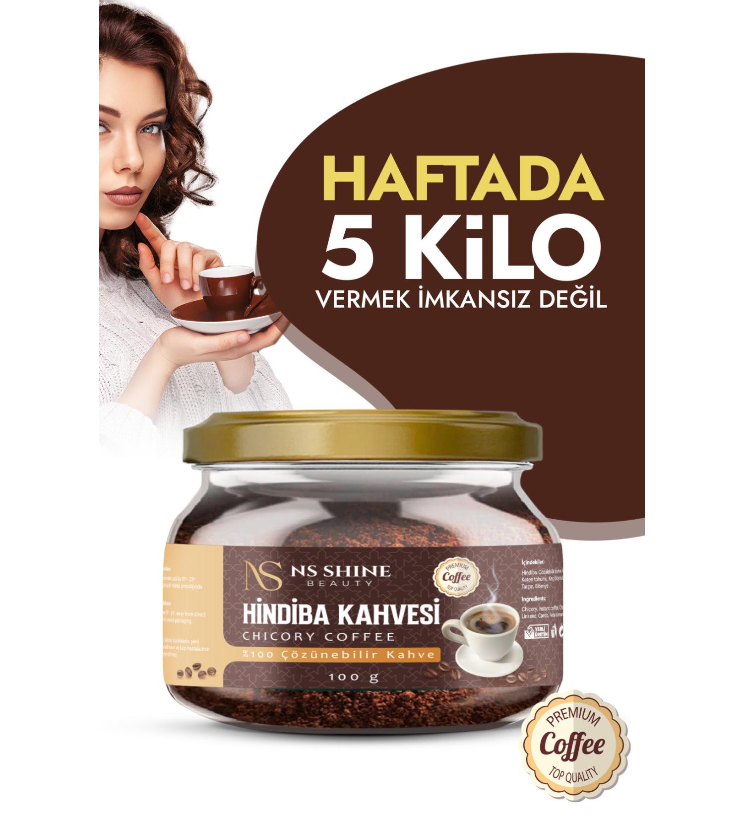 NS SHINE BEAUTY weight loss edema slimming 1 helper chicory special blend coffee 100 ml - Buy Online on GoSupps.com