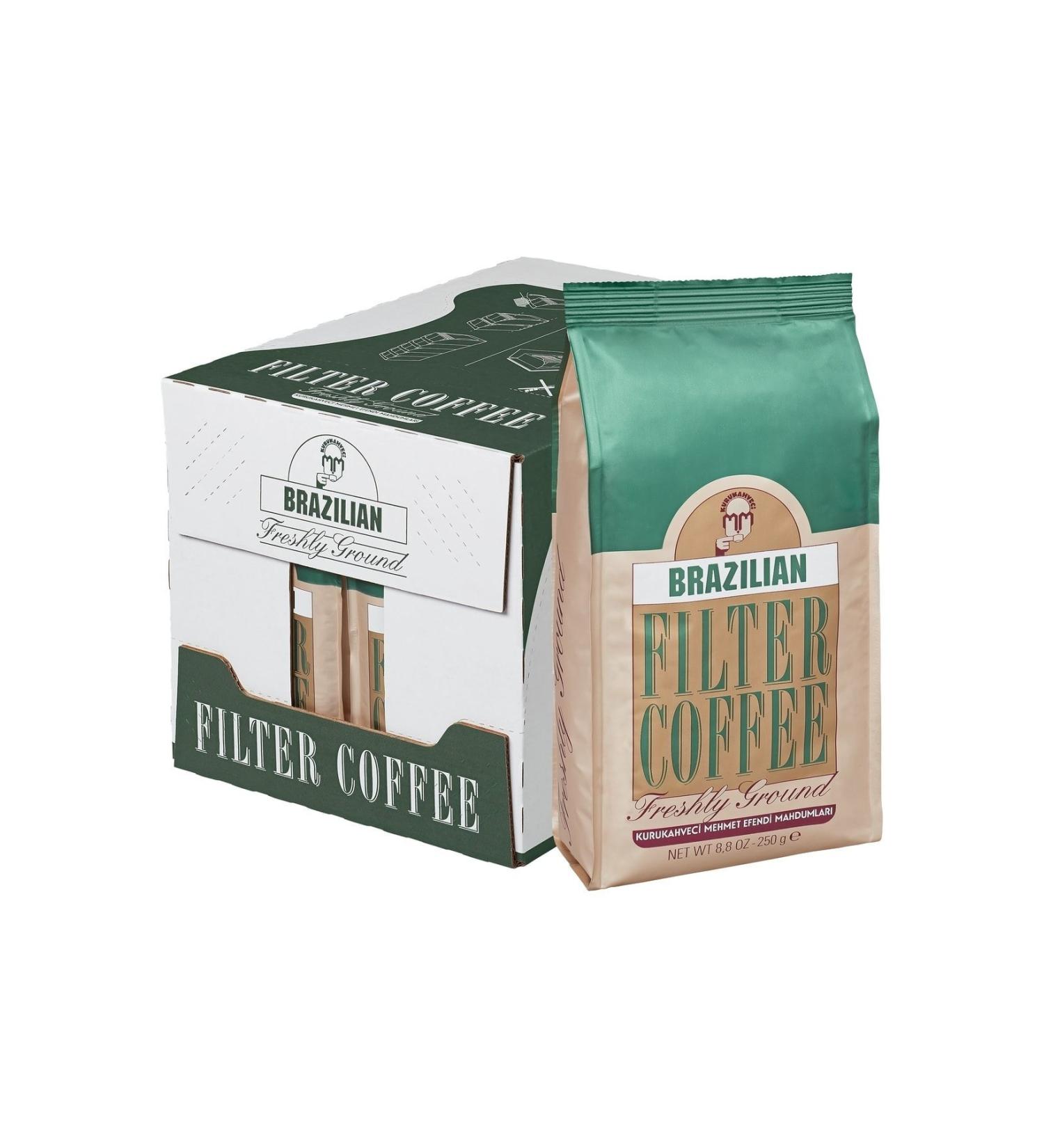 Mehmet Efendi Brazilian Filter Coffee 250gr - 12 Pieces