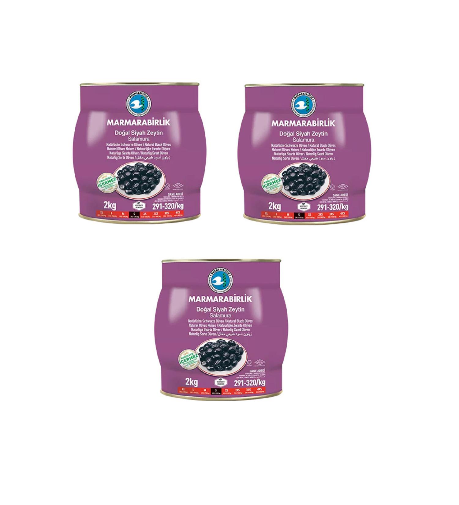 Marmarabirlik 2 KG. BRINE (S) NUMBER OF PIECES 291-320 - 3 Pieces