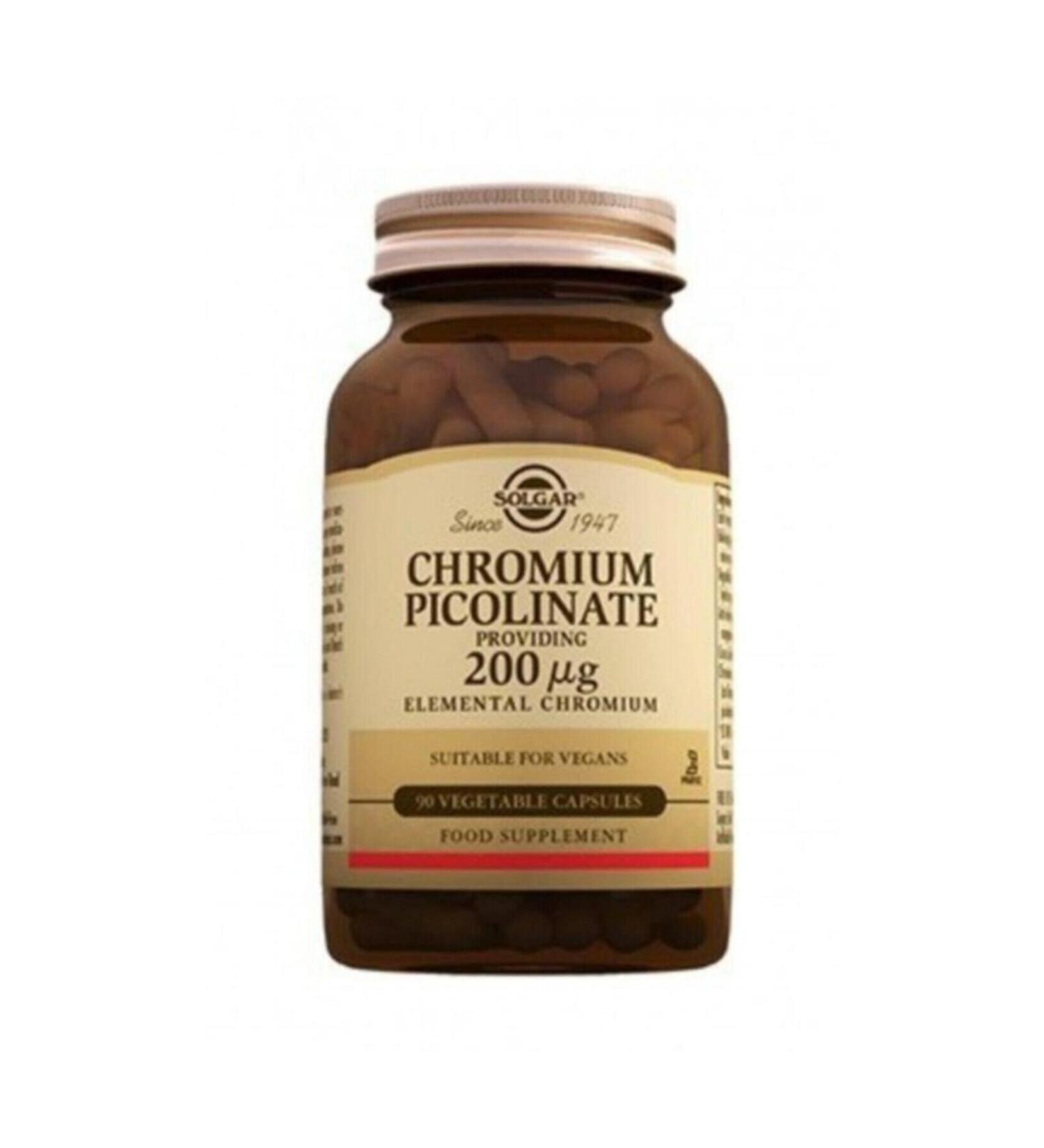 Solgar Chromium Picolinate 90 Units