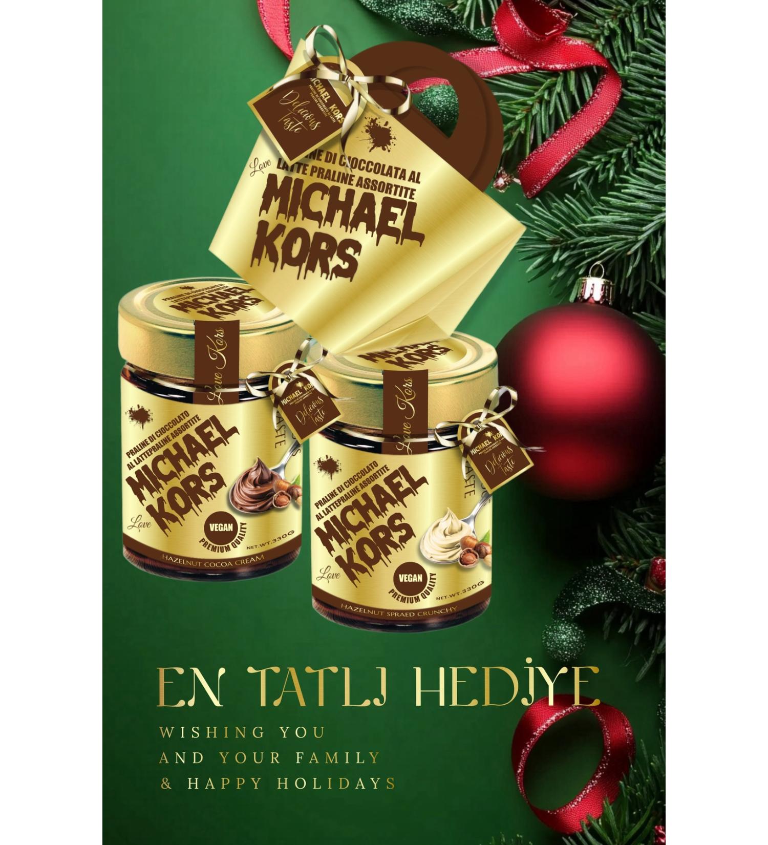 Michael Kors Love Praline Di Cioccolato Al La Cocoa Hazelnut Cream Croquant Hazelnut Cream 330gx2 - Buy Online on GoSupps.com