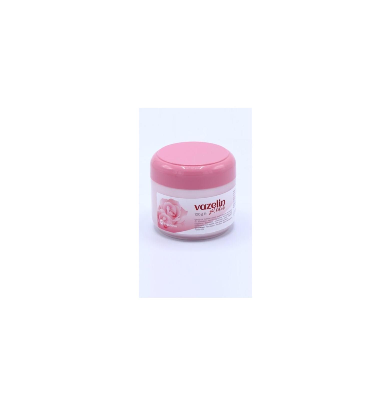 ZERO LAND Vaseline Rose Scented 100 ml | Skin Deep Moisturizing Cream 590097