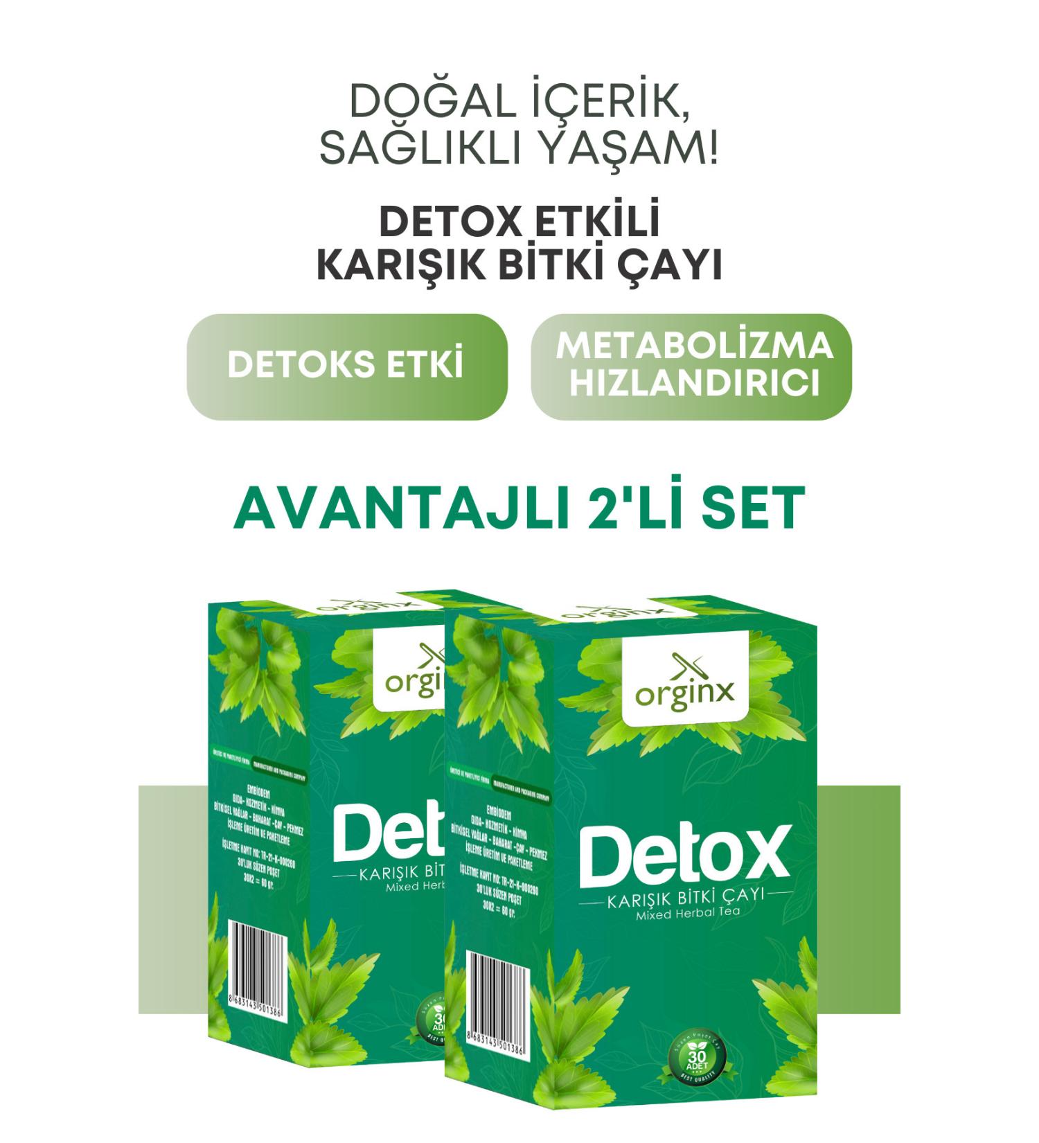 Orginx Weight Loss Helper Detox Quinoa Mixed Herbal Tea Form Tea - Set of 2 - Buy Online on GoSupps.com