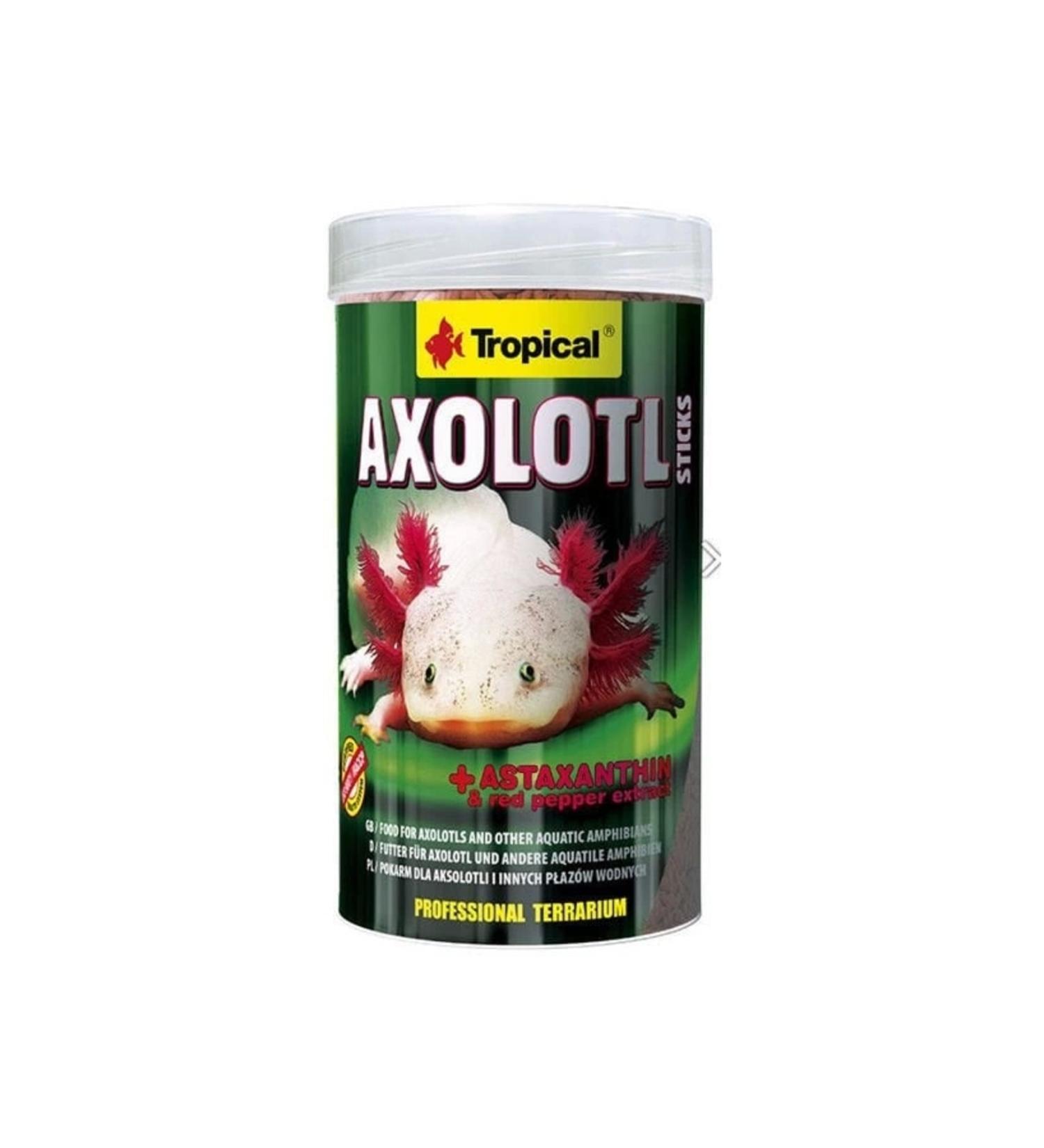Tropical Axolotl Sticks Stick Food for Amphibians 250 ml 135 gr