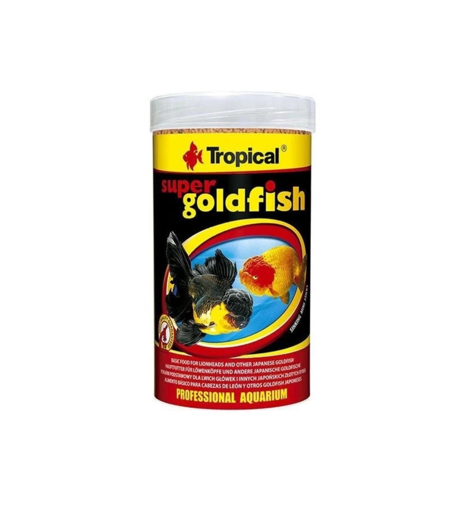 Tropical Super Goldfish Mini Sticks Stick Fish Food for Goldfish 250 ml 150 gr