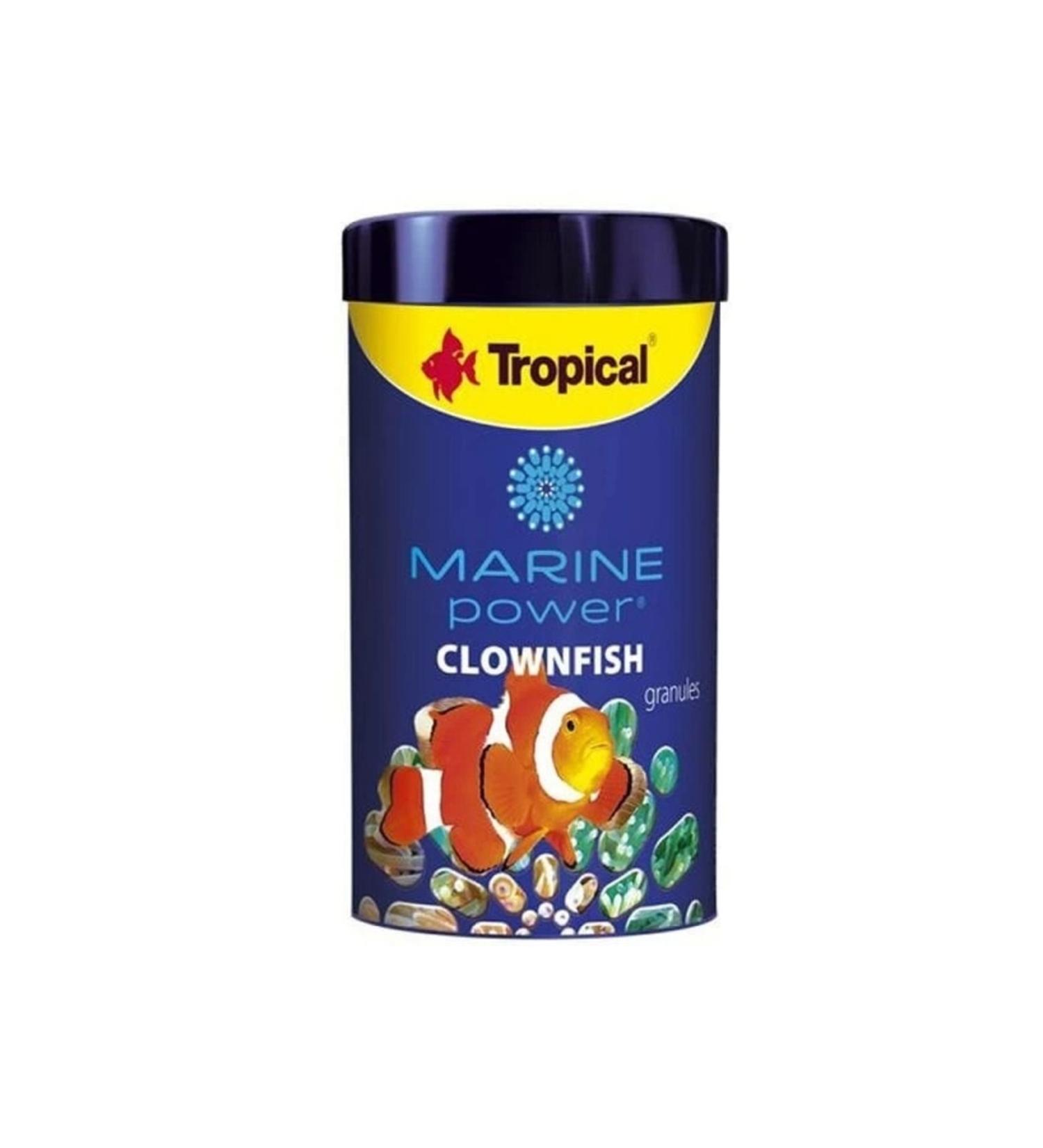 Tropical Marine Power Clownfish Granules Fish Food for Clownfish and Marine Fish 100 ml 65 gr