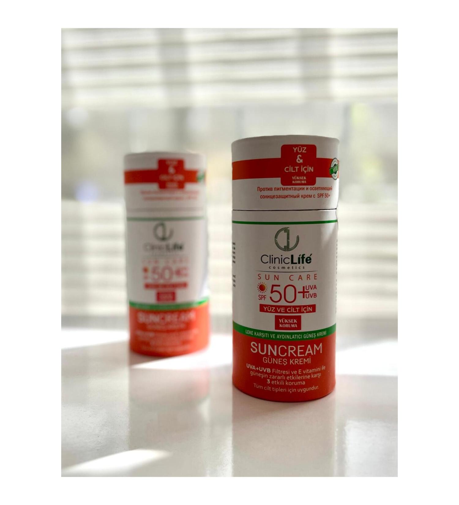 cliniclife Anti-Spot and Brightening Sunscreen 50+ Spf 100 ml SET OF 2