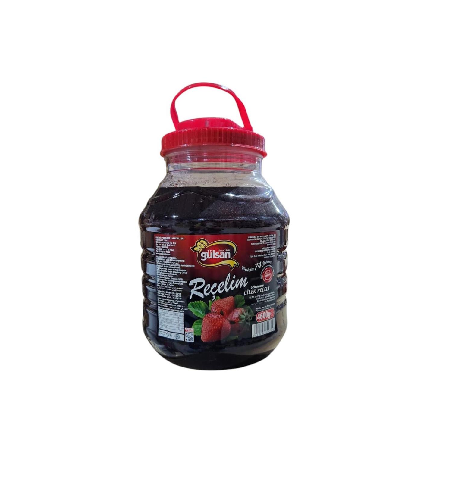 Gulsan Food Gulsan Strawberry Jam 4600 Gr