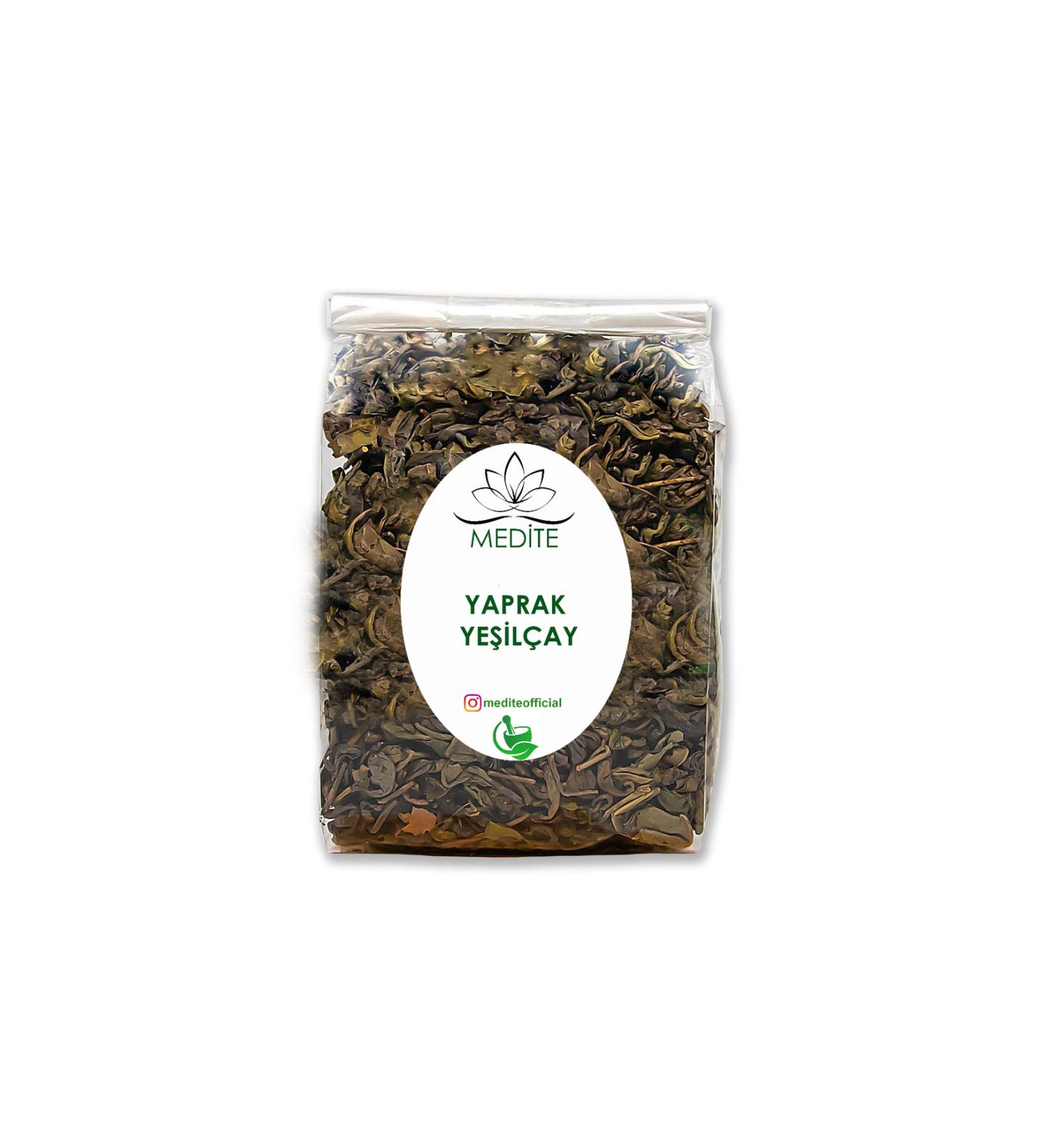 Medite Natural Green Tea Leaf 100 GR