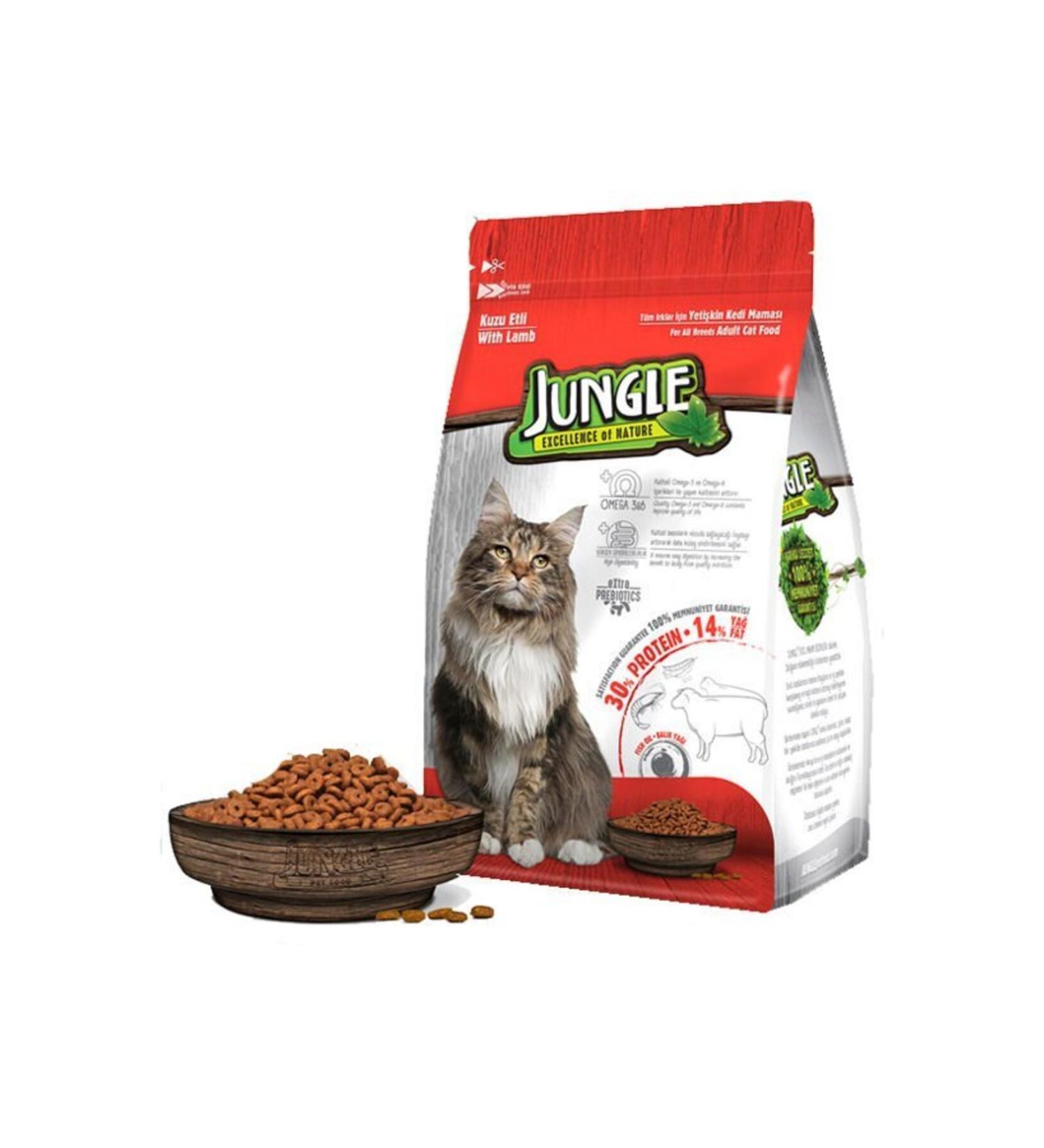 Jungle Lamb Adult Cat Food 1.5 Kg