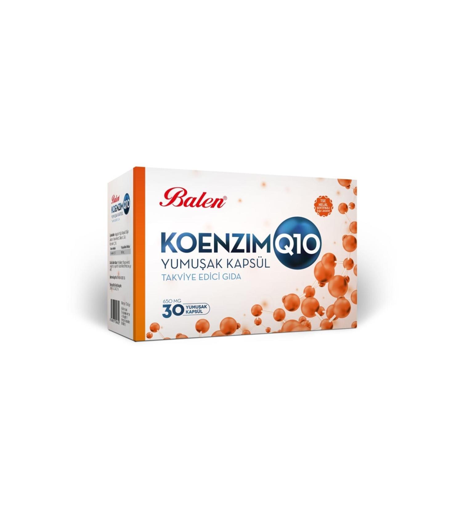 Balen Softgels Containing Coenzyme Q10 | Helps Increase Cellular Energy Level 585121