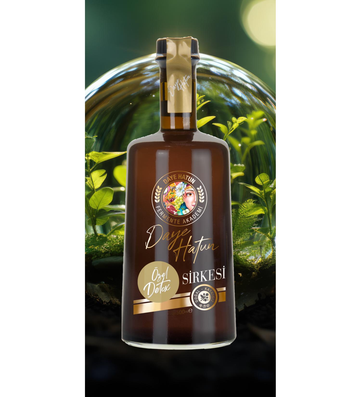 DAYE HATUN Special Detox Vinegar (Naturally Fermented Live Vinegar / 500 mL) - Buy Online on GoSupps.com