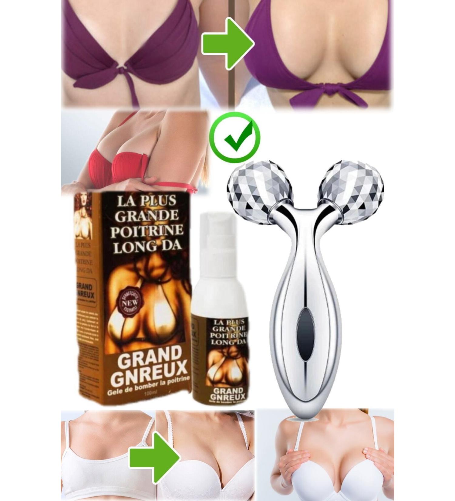 GRAND Breast Firming Cream Makes Breasts Plump + 3D Massage Tool