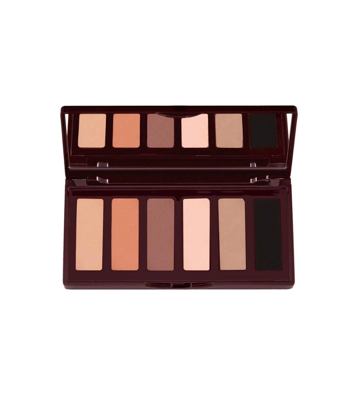 Charlotte Tilbury Permanent Eyeshadow Palette with Powder Formula that Provides an Even and Smooth Appearance - Natural Dem178