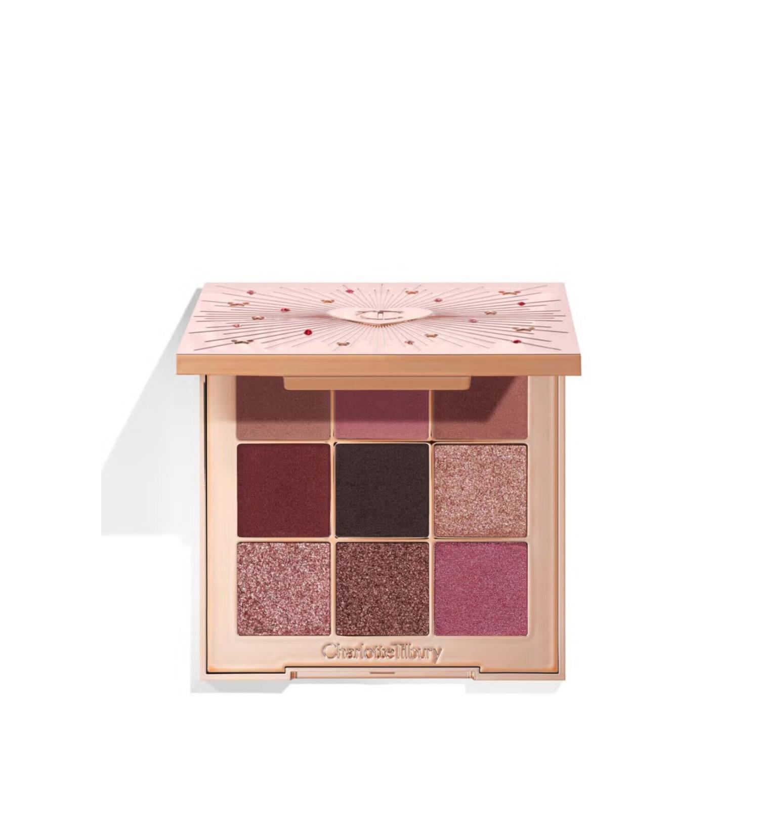 Charlotte Tilbury High Pigmentation Permanent Eyeshadow Palette Creating Sensual and Eye-Catching Looks dem193
