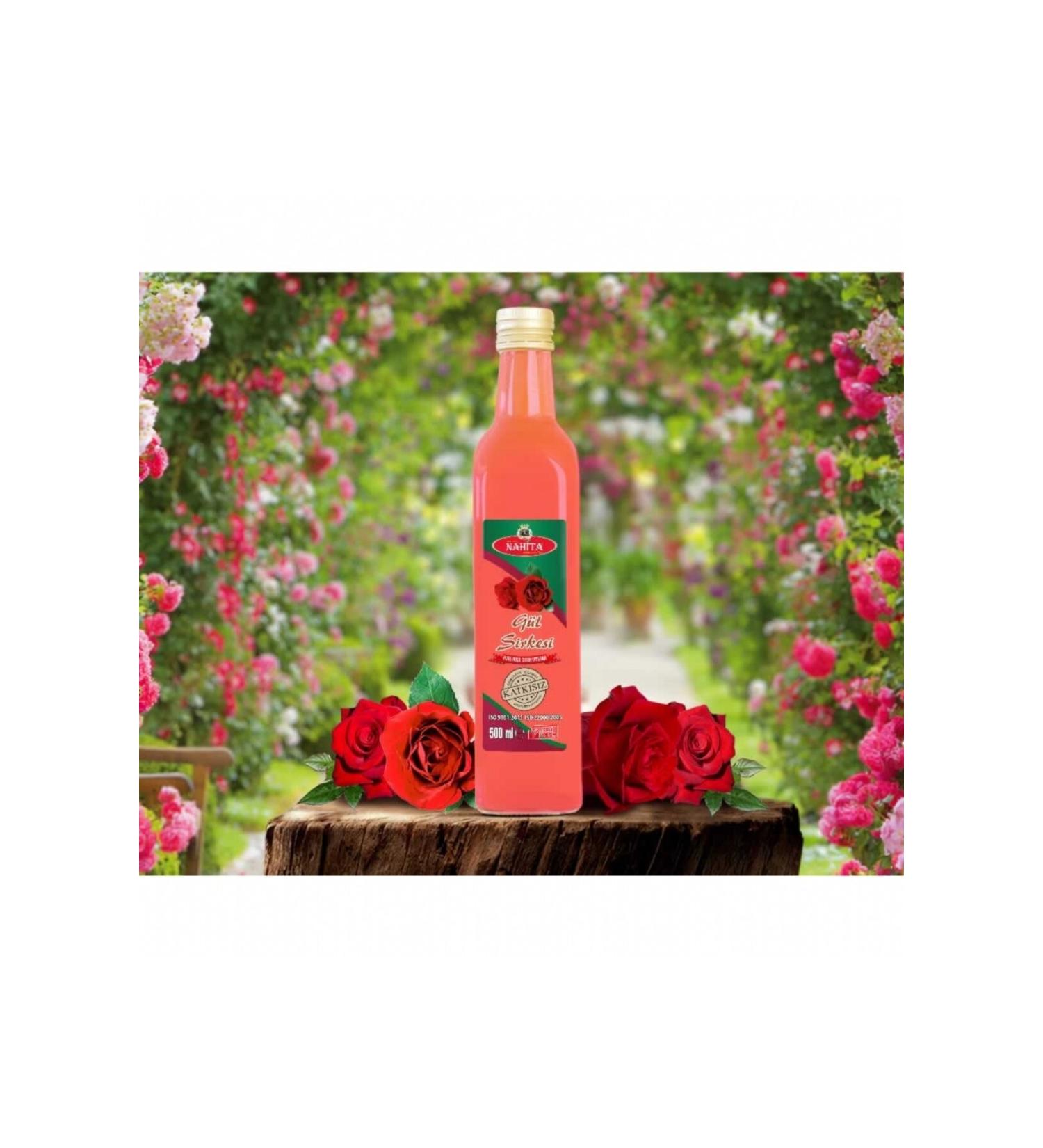plantland ROSE VINEGAR HOME MADE NATURAL 500ML