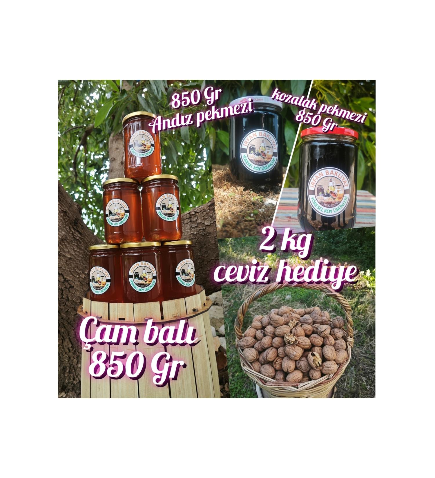 irfan bakliyat Pine Honey 6*850 gr Flower Honey 6*850 gr Total 12*850 gr Net 10200 gr