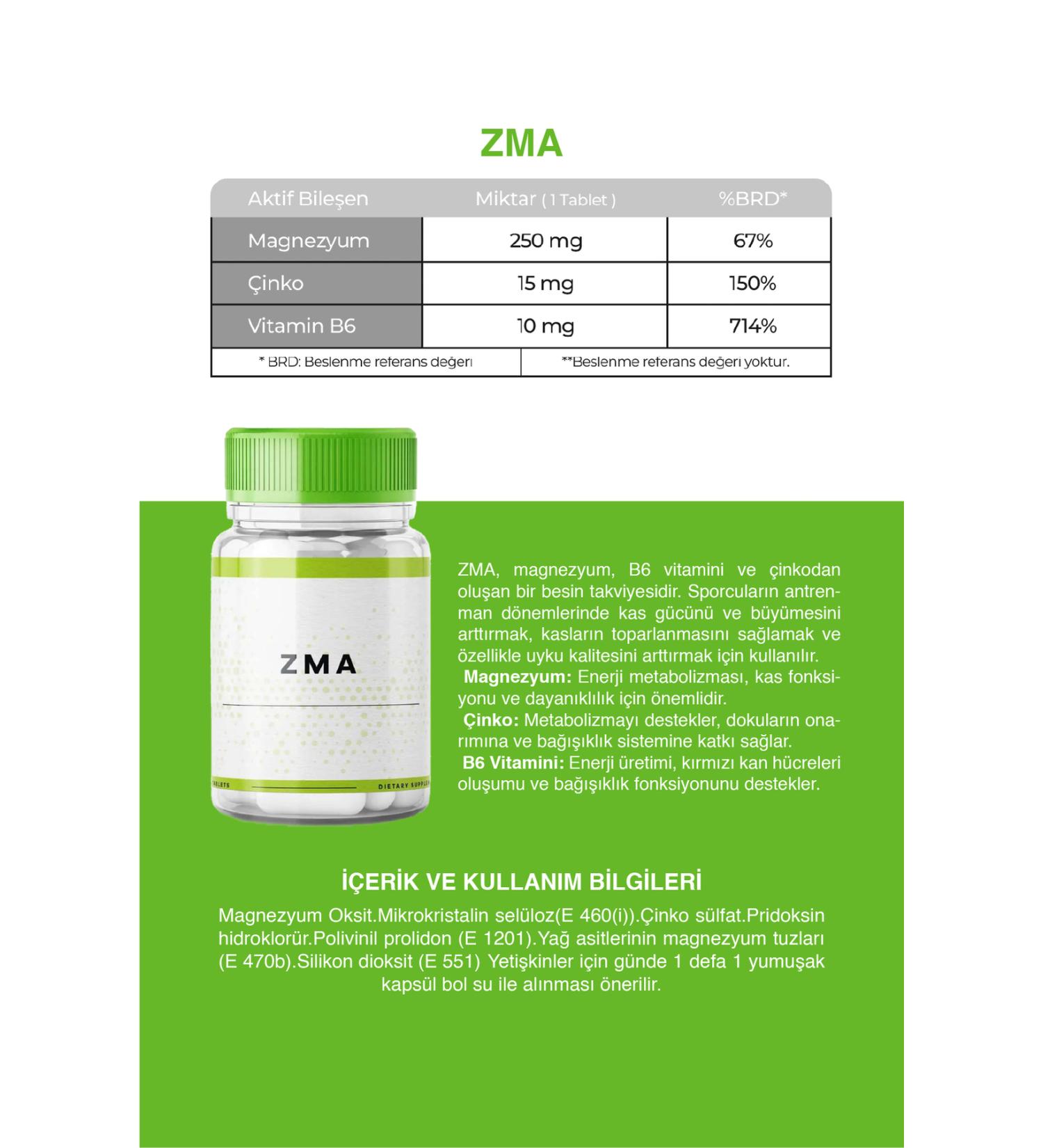 Dahafitol ZMA 90 TABLETS