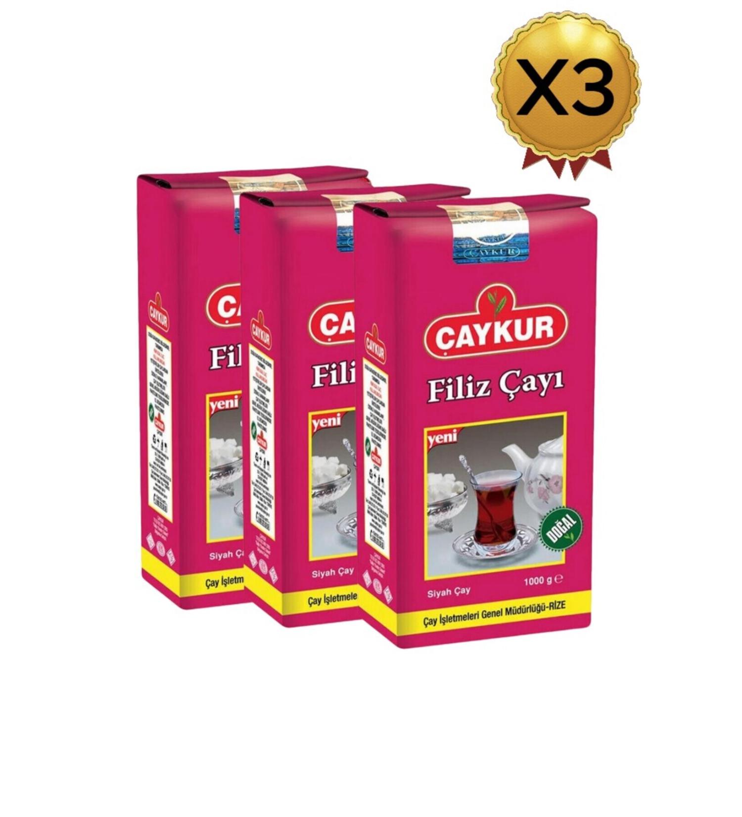 aykur Sprout Tea 1000 gr X 3 Pieces