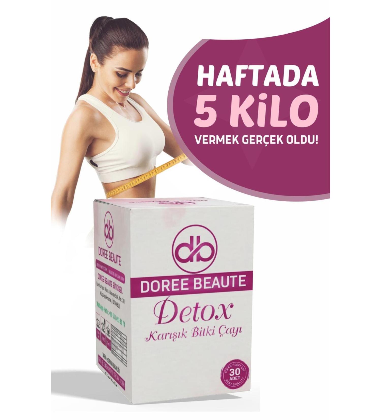 DOREE BEAUTE Weight Loss Slimming 1 Helper Appetite Suppressant Mixed Herbal Tea - Buy Online on GoSupps.com