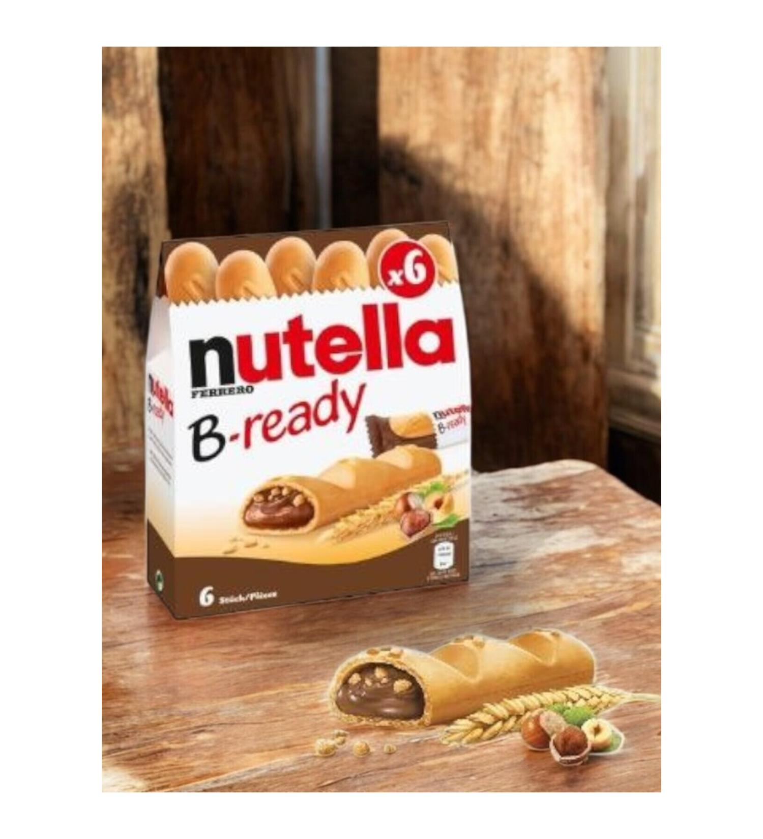 Nutella B-ready 6 Stick 132 Gr