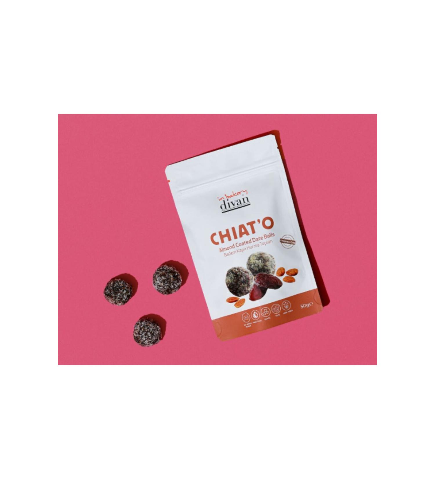 In Bakery By Divan Divan in Bakery Chiat'o Almond Coated Date Balls 50 Gr