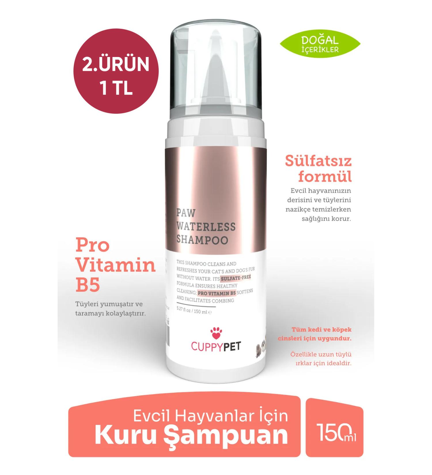 CuppyPet Cat Dry Shampoo - Buy Online on GoSupps.com