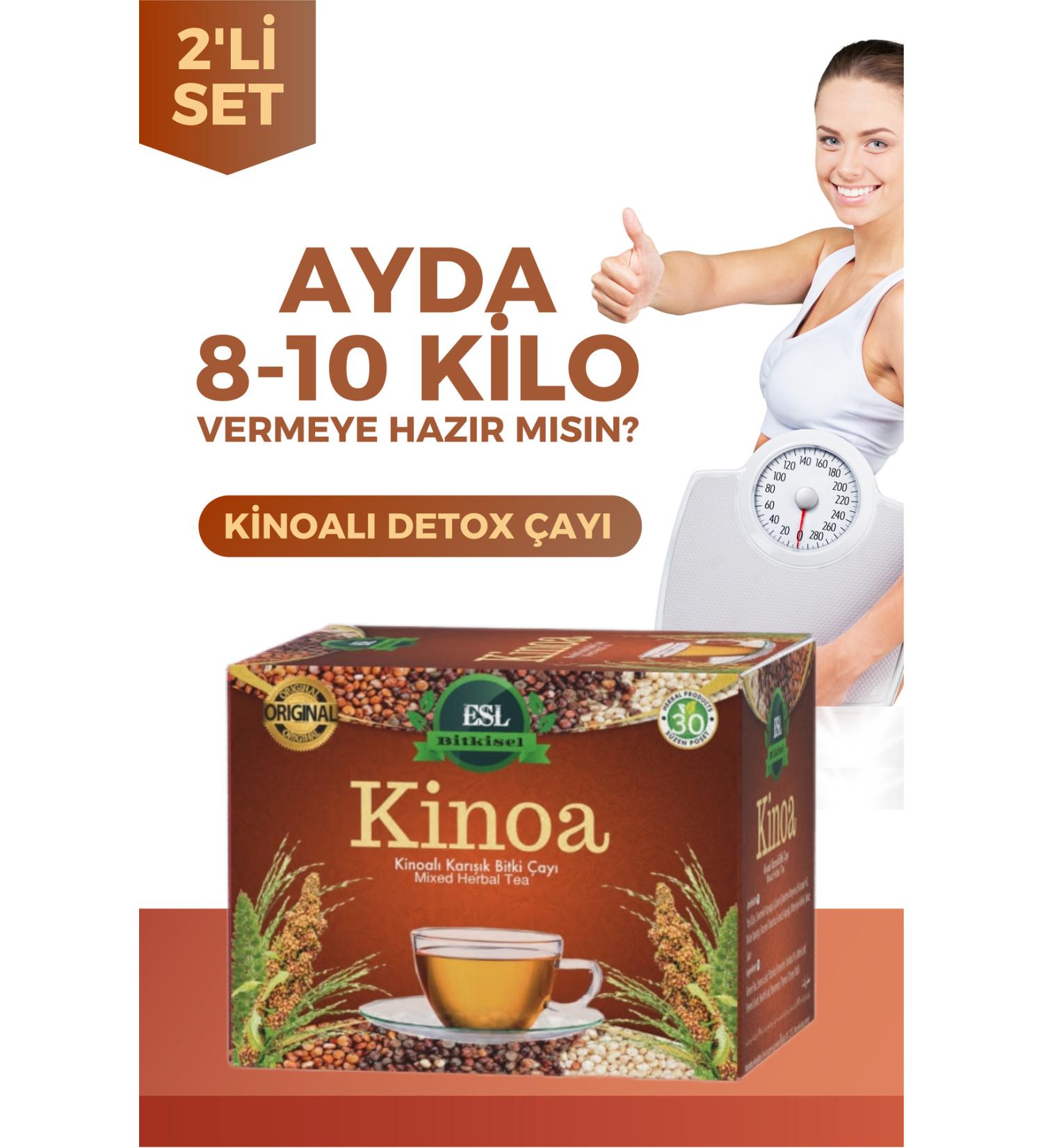 ESL Herbal Slimming1 Fat Burner Metabolism Edema1 Repellent Detox Mix & Quinoa Tea (2 BOXES) - Buy Online on GoSupps.com