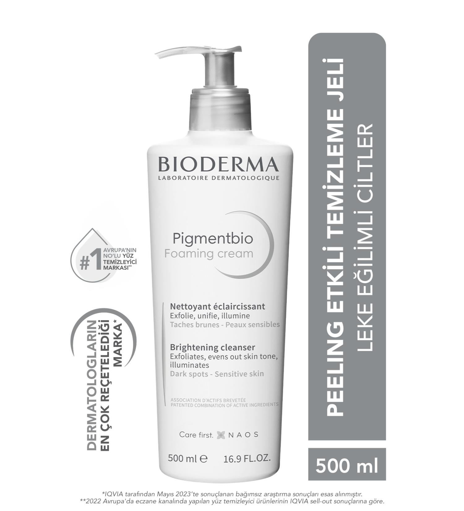 Bioderma Pigmentbio Foaming Cream 500 ml - Buy Online on GoSupps.com