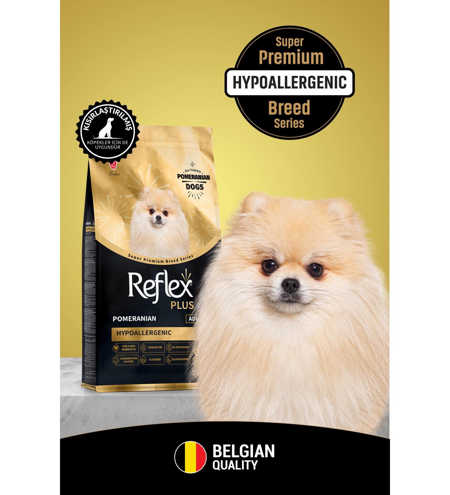Reflex Plus Pomeranian Adult Dog Food 2 Kg - Buy Online on GoSupps.com