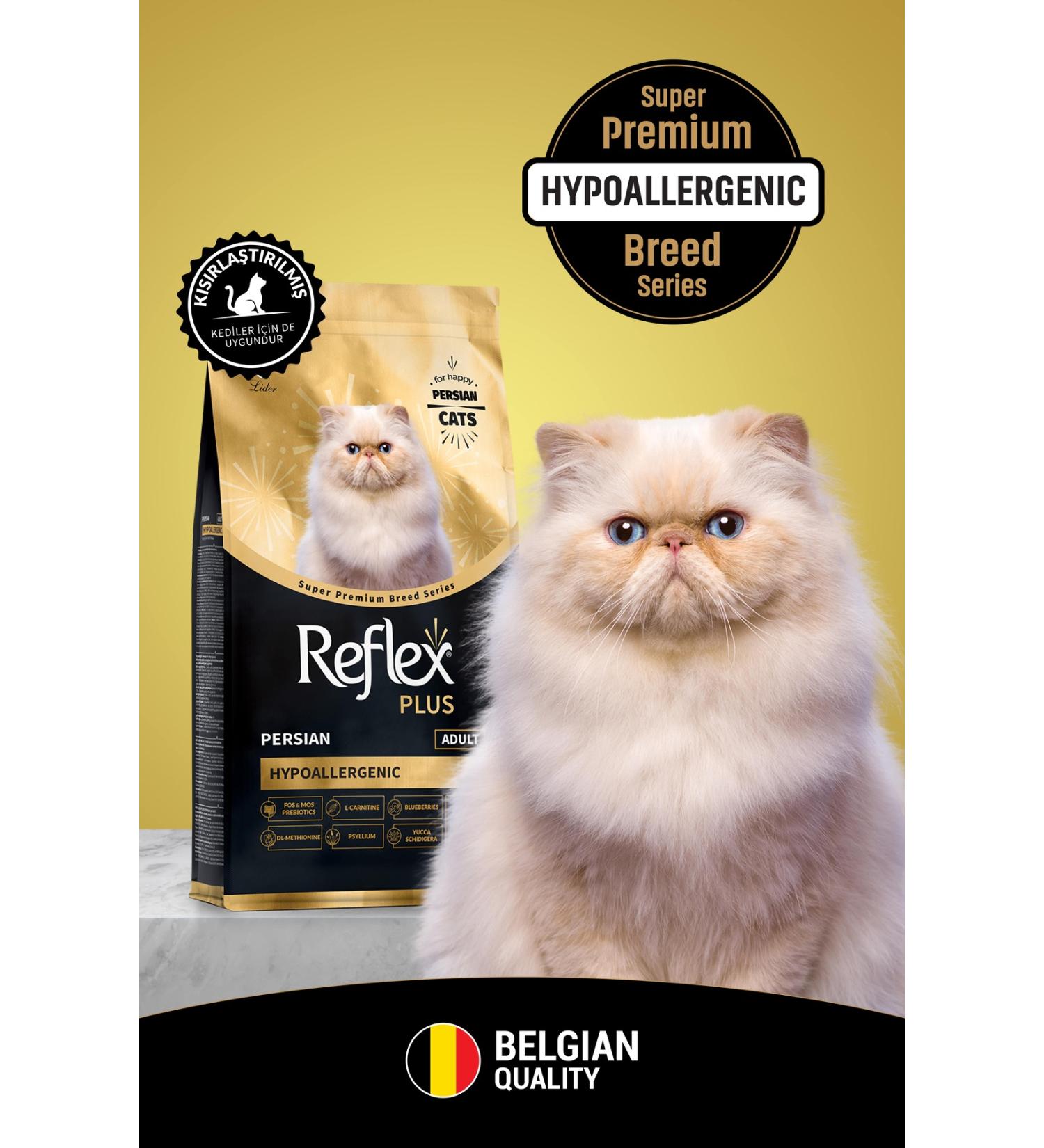 Reflex Plus Persian Adult Cat Food 1.5 Kg - Buy Online on GoSupps.com