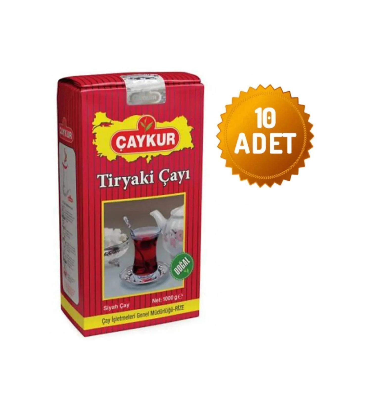 aykur Tiryaki Tea 1000 gr X 10 Pieces