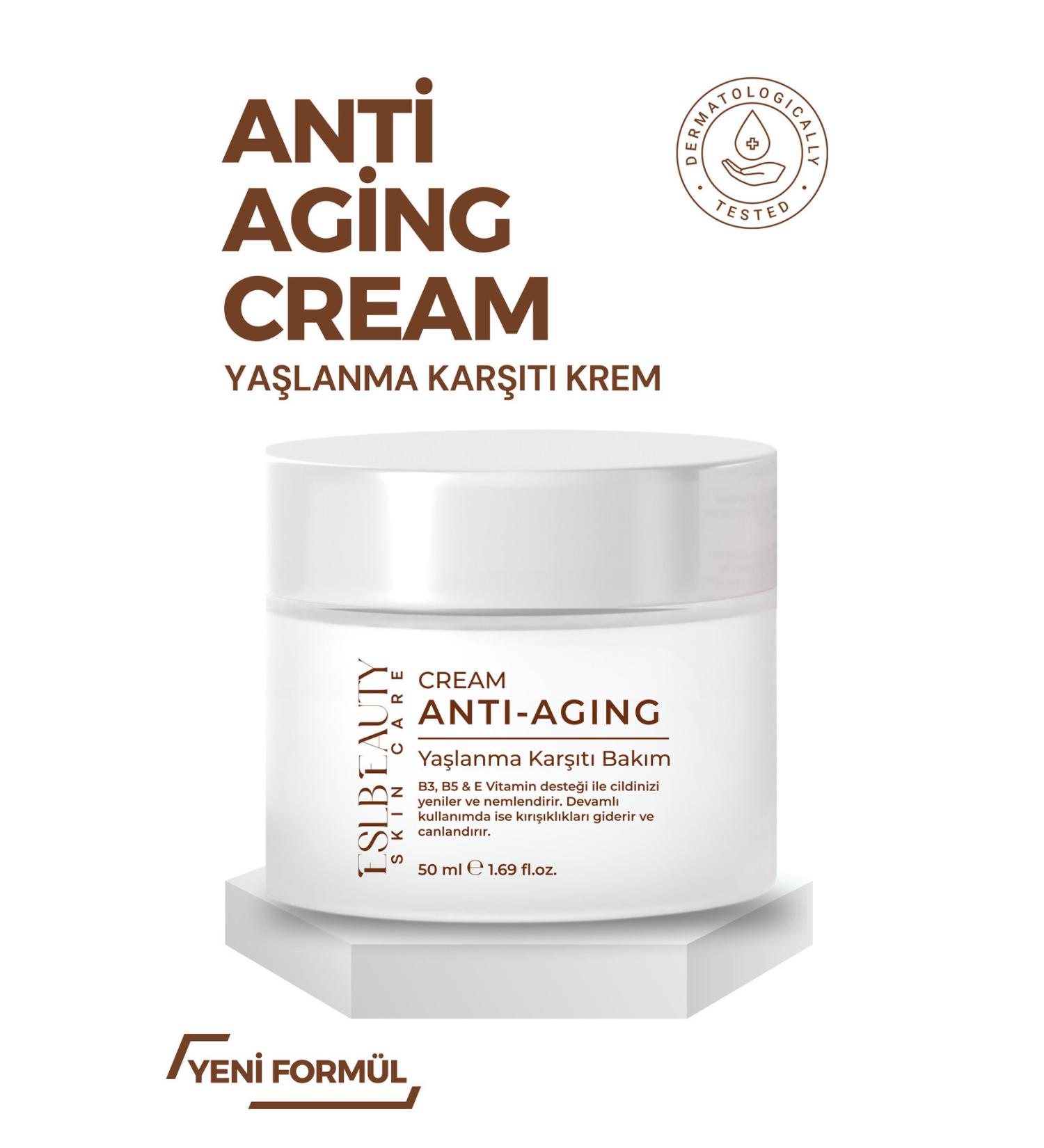 Eslbeauty Anti - Aging Rejuvenating Anti-Aging and Anti-Wrinkle Cream 50 ml - Buy Online on GoSupps.com