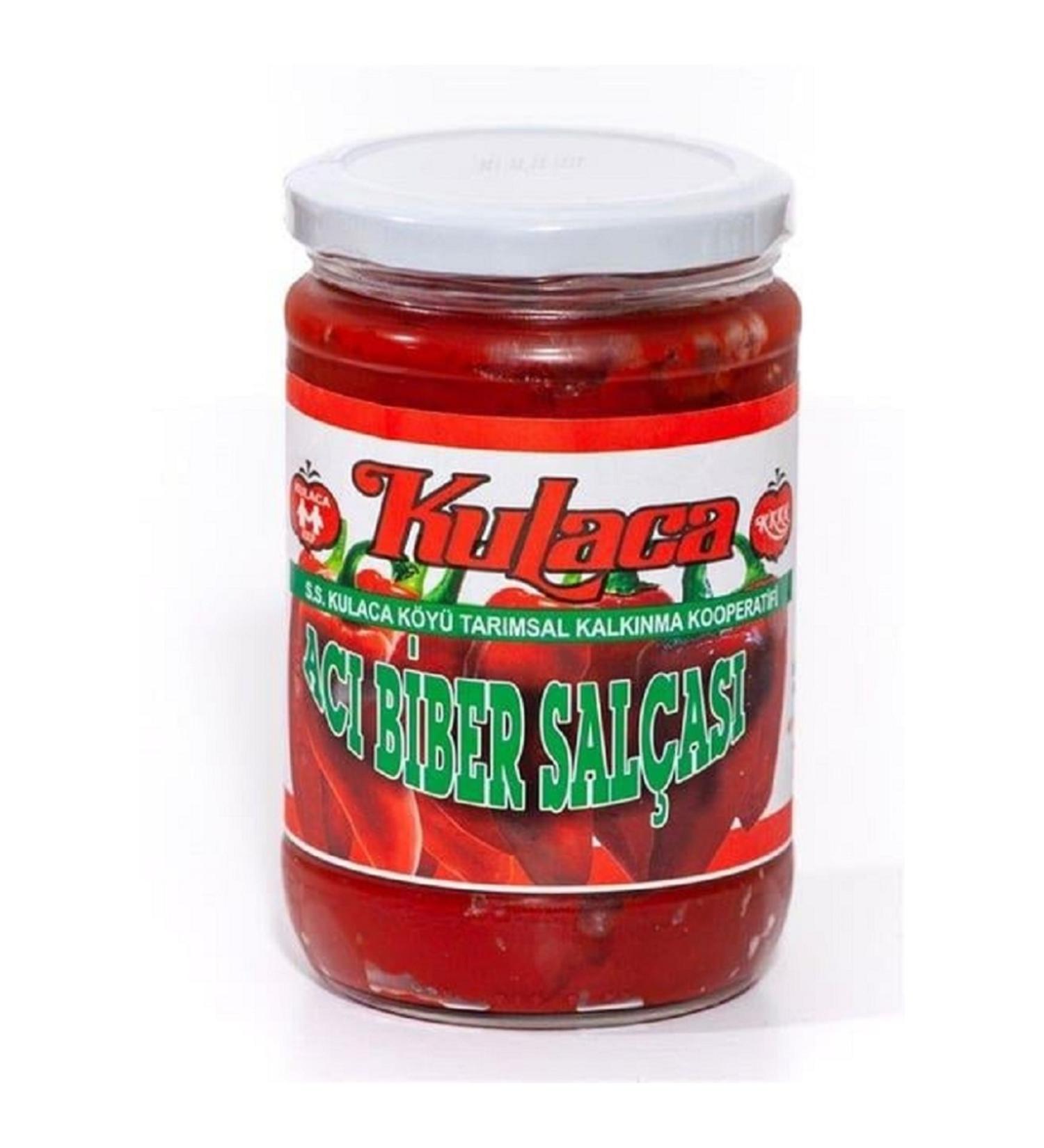 KULACA Village Agricultural Development Cooperative (Hot Pepper Paste) (700 gr) (Glass)