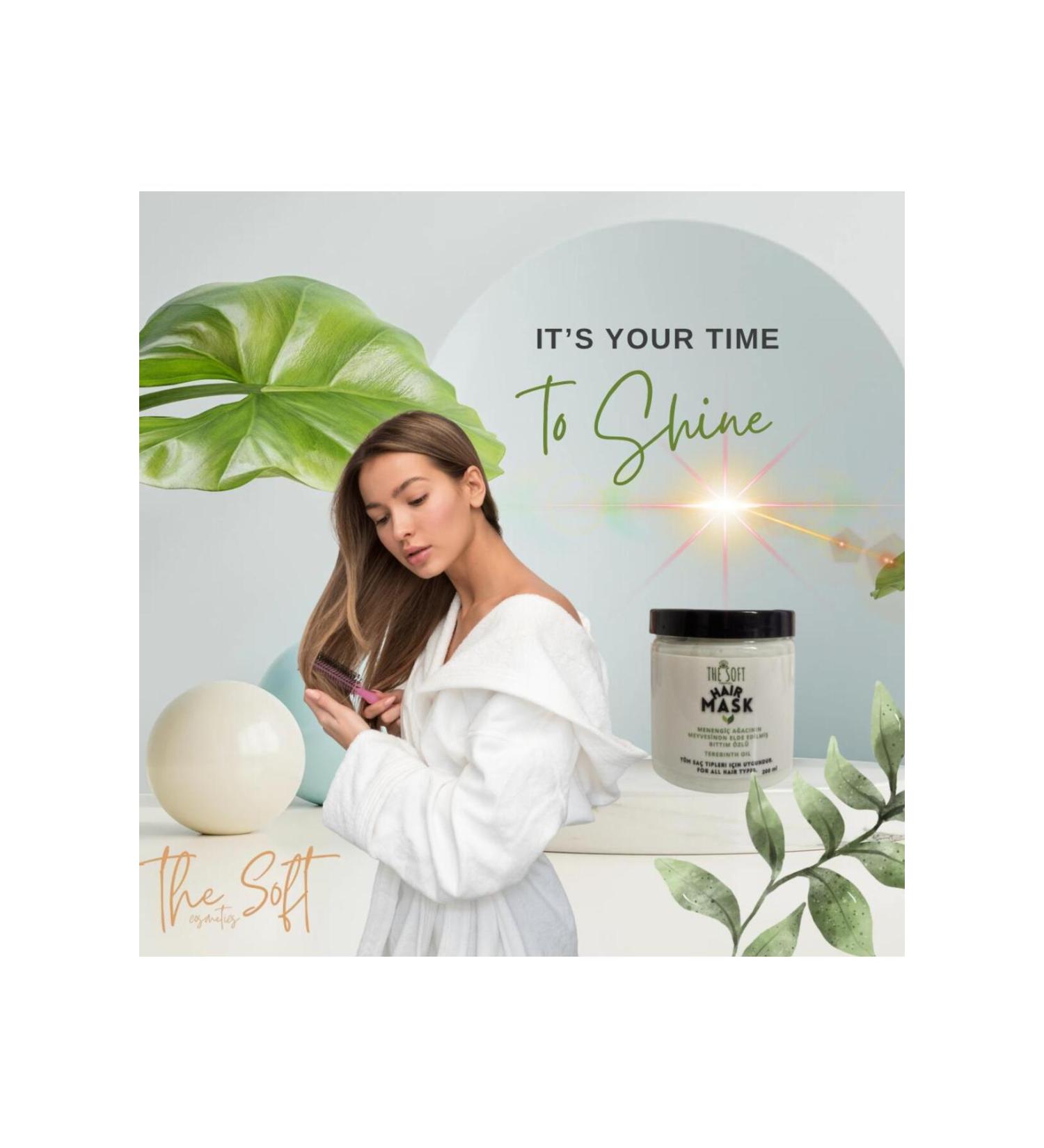 Cosmetica HAIR CARE MASK WITH BITTIM EXTRACT OBTAINED FROM TERRACOTTA TREE