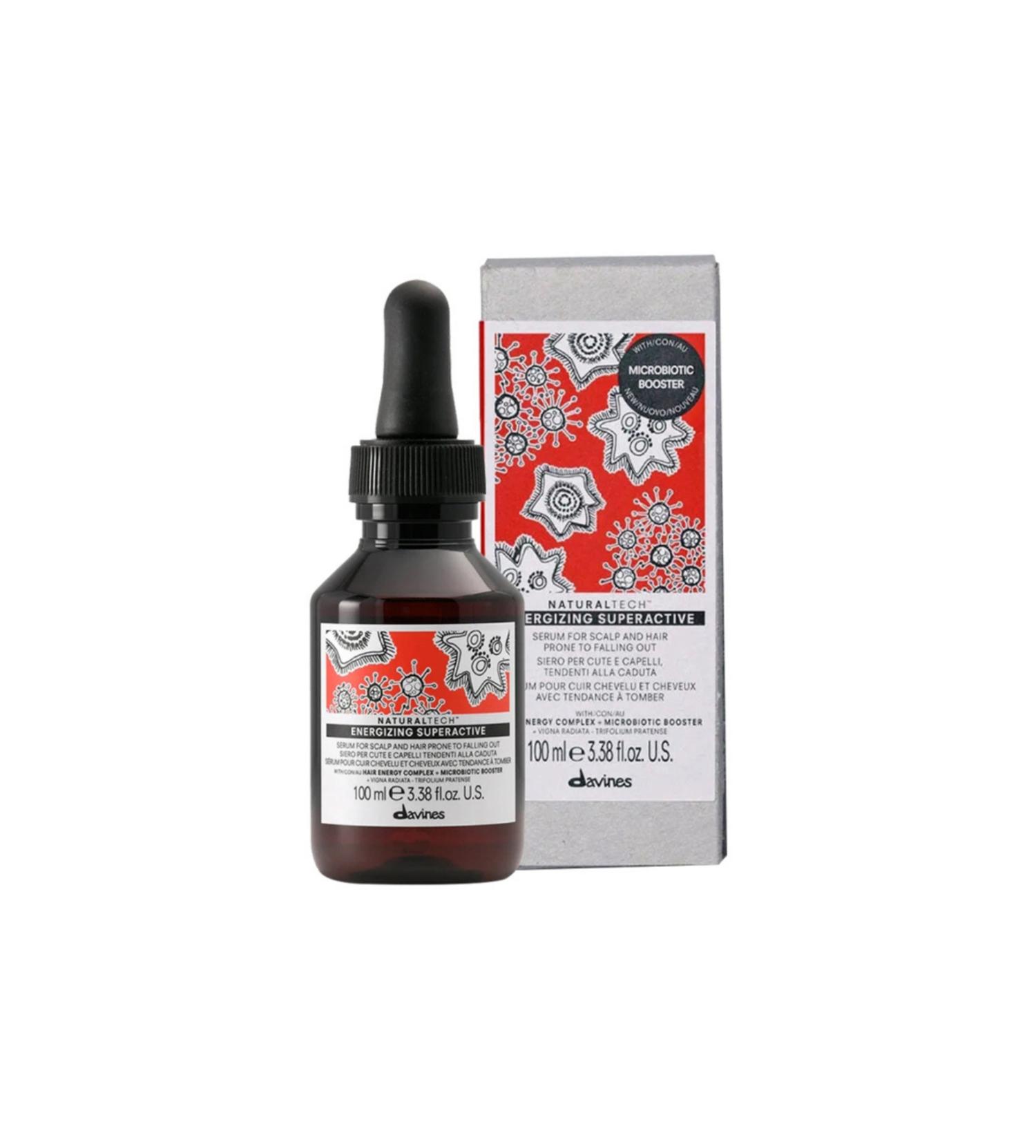 Davines Economic Trio Davines Energizing Superactive Anti-Hair Loss Serum 100ml - 0 Original 0 Natural