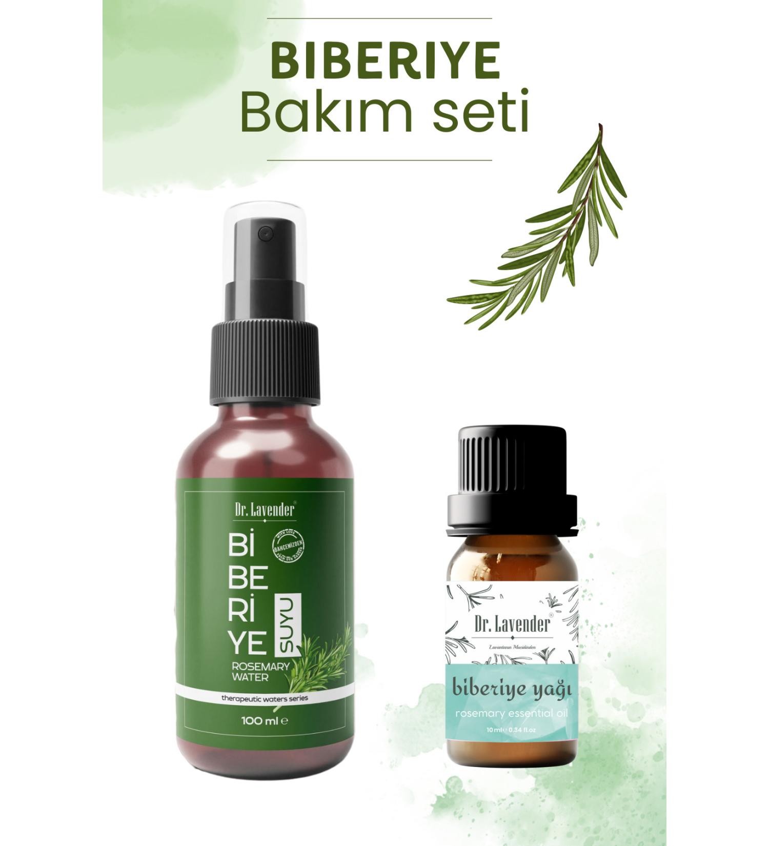 Dr. Lavender Rosemary Oil & Rosemary Water Anti-Dandruff Nourishing Hair Care Set - Buy Online on GoSupps.com