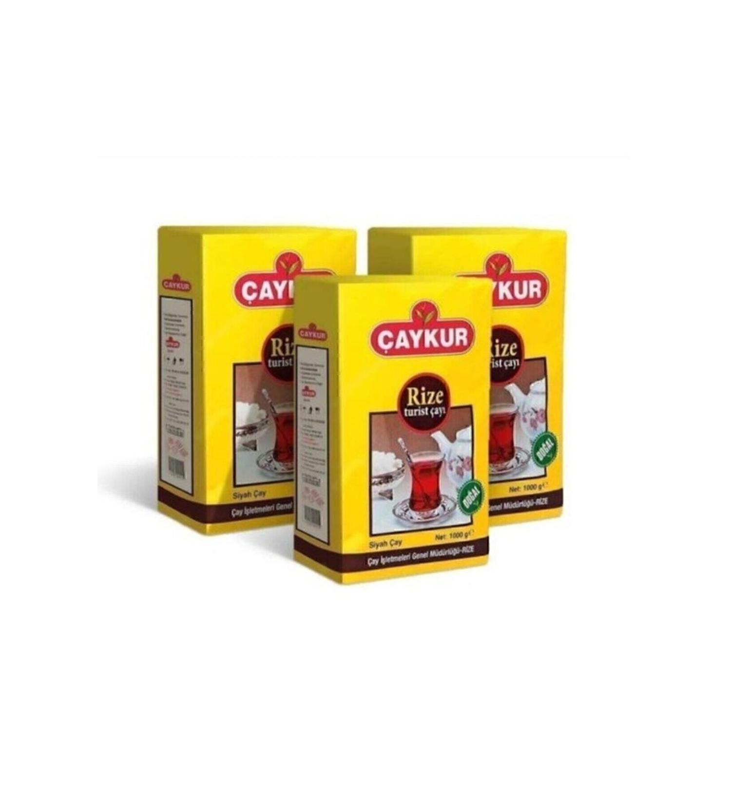 aykur Rize Tourist Tea 1000 gr X 3 Pieces