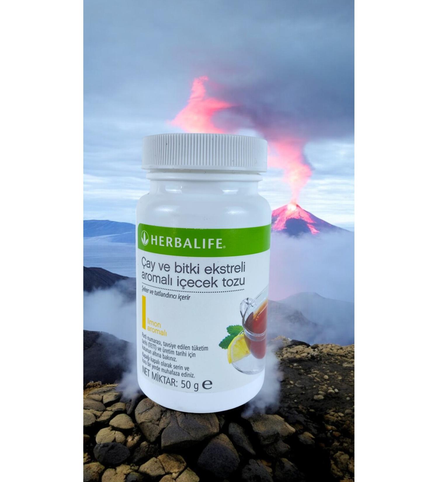 Herbalife Lemon Flavored Concentrated Herbal Tea 2 Pieces 51 gr - Buy Online on GoSupps.com