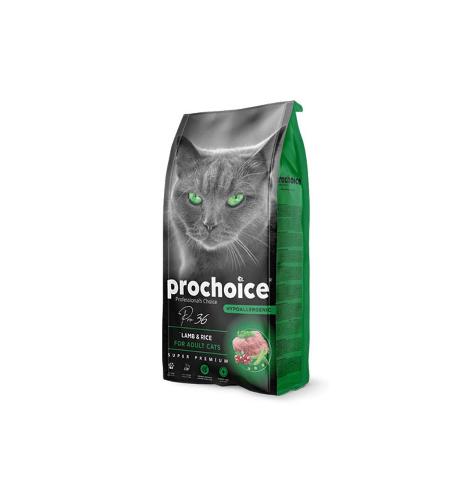 Pro Choice Pro Choice Pro 36 Lamb and Rice Adult Cat Food 2 Kg - Buy Online on GoSupps.com