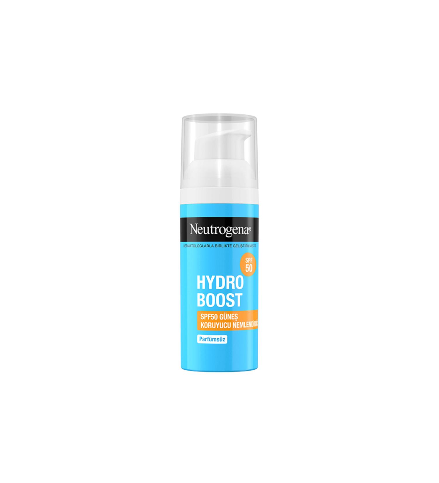 Neutrogena Hydro Boost Spf 50 Fragrance-Free Moisturizer with Sunscreen 50 Ml