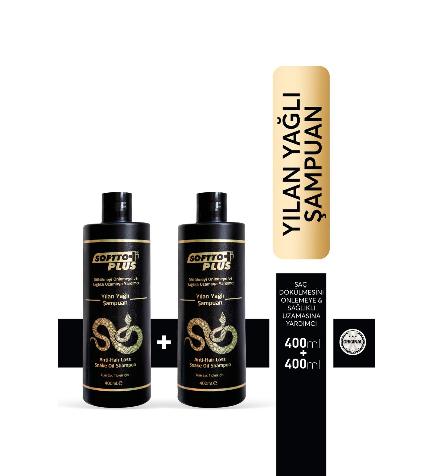 Softto Plus 2 Pack Snake Oil Shampoo - Buy Online on GoSupps.com