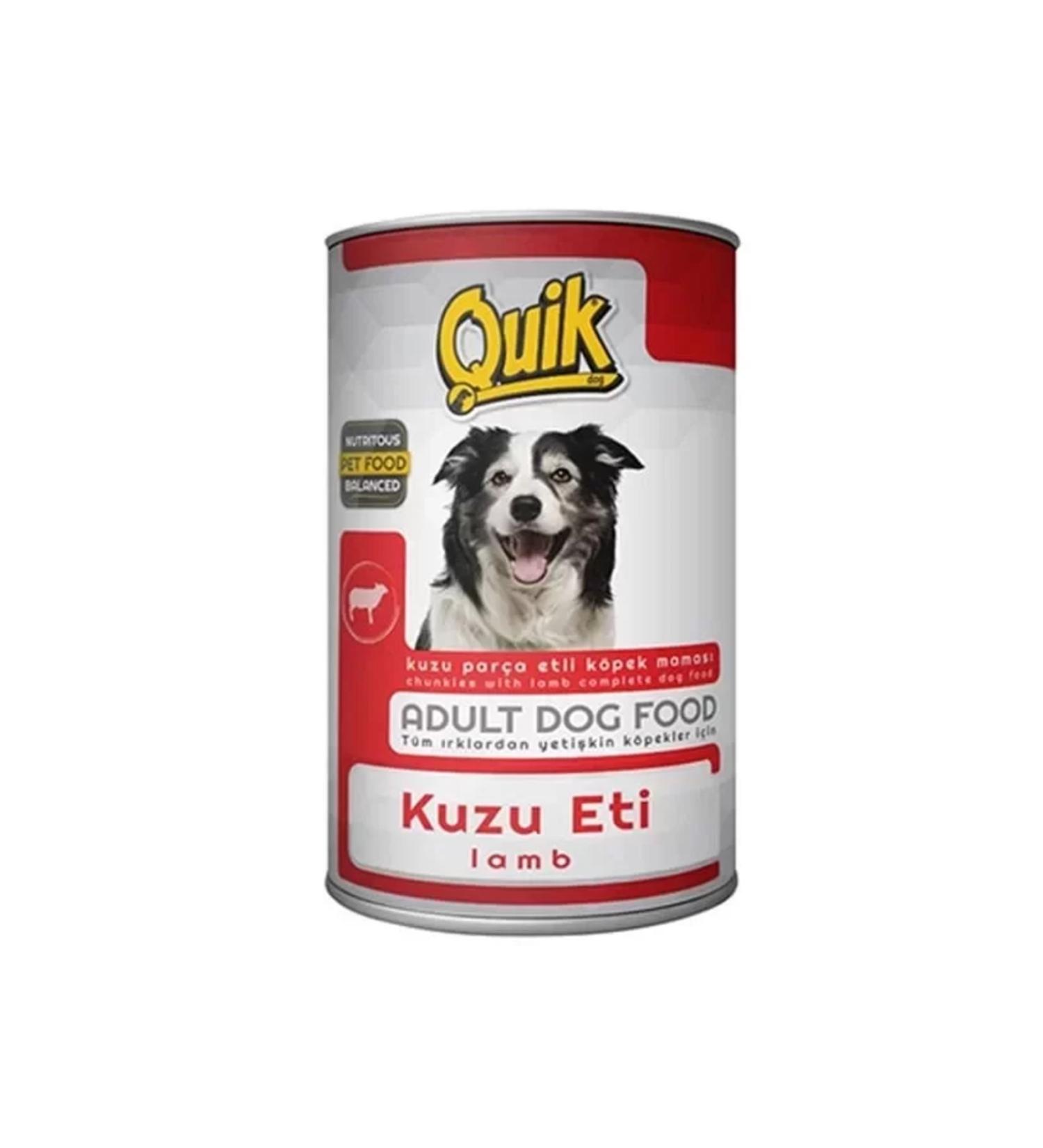 KayraSpot Quik Lamb Adult Dog Canned Food 415 Gr