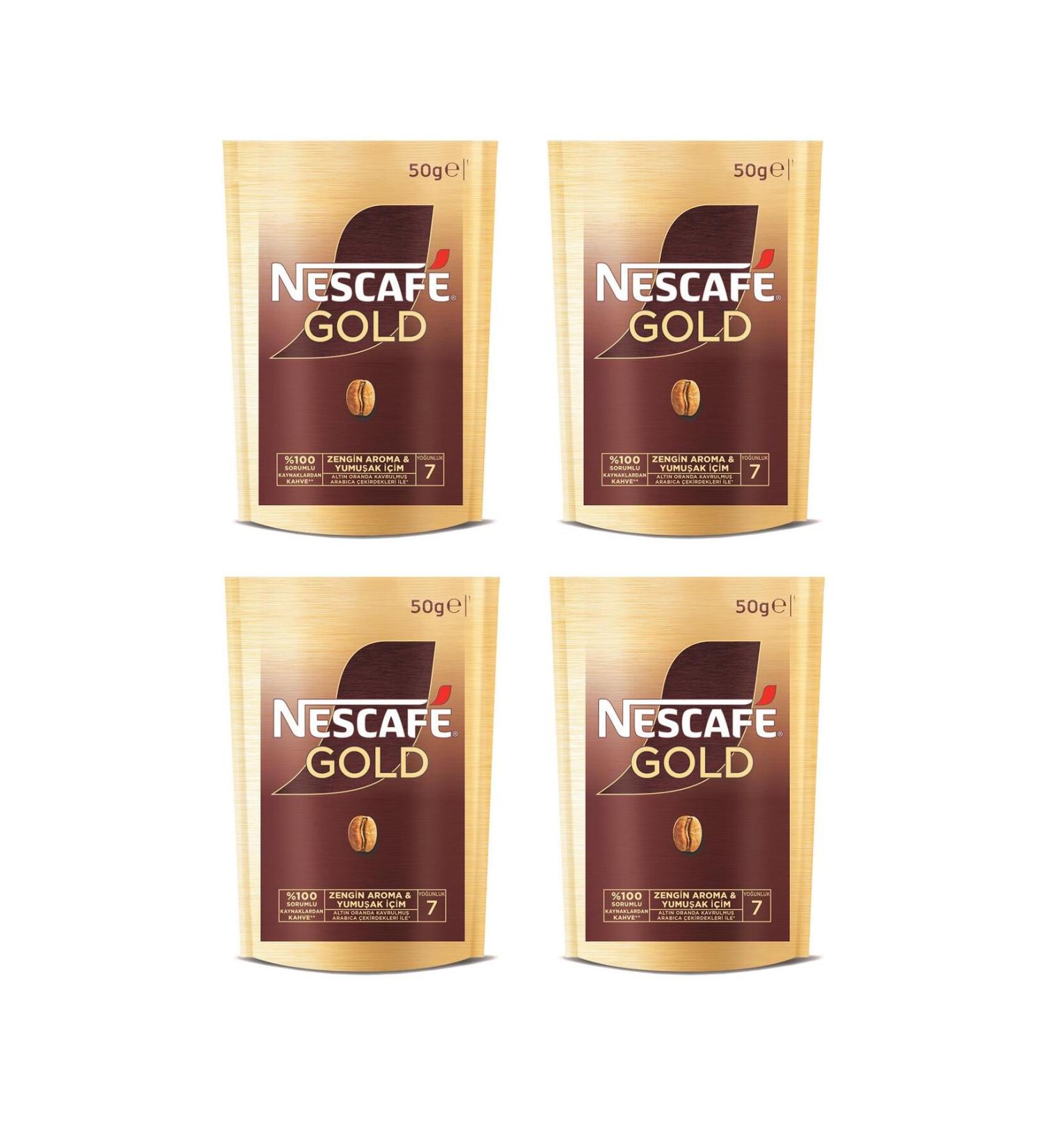 Nescafe Gold Coffee Bag 50 Gr X 4 Pieces
