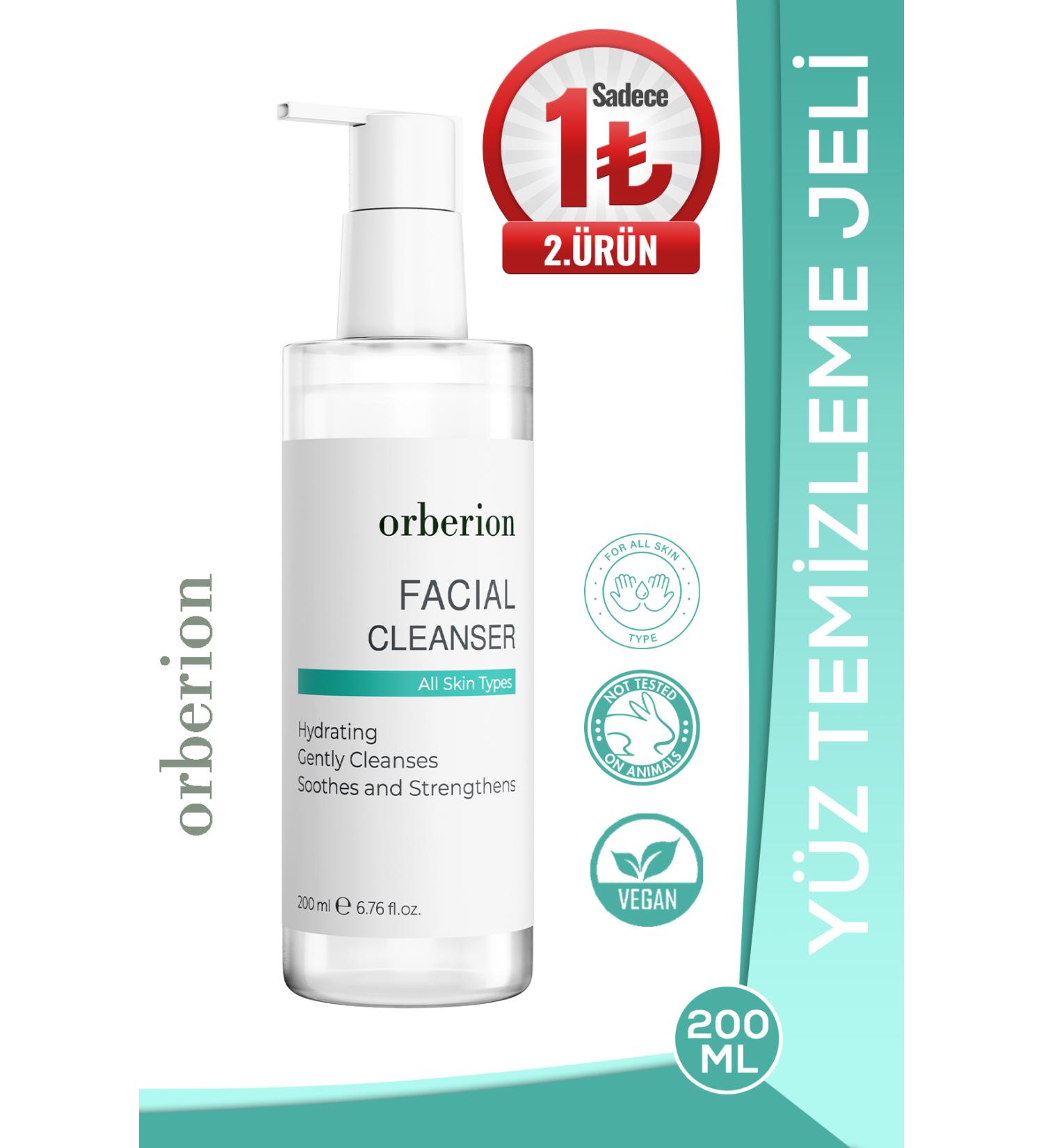 orberion Facial Cleansing Gel for All Skin Types 200 ml - Buy Online on GoSupps.com